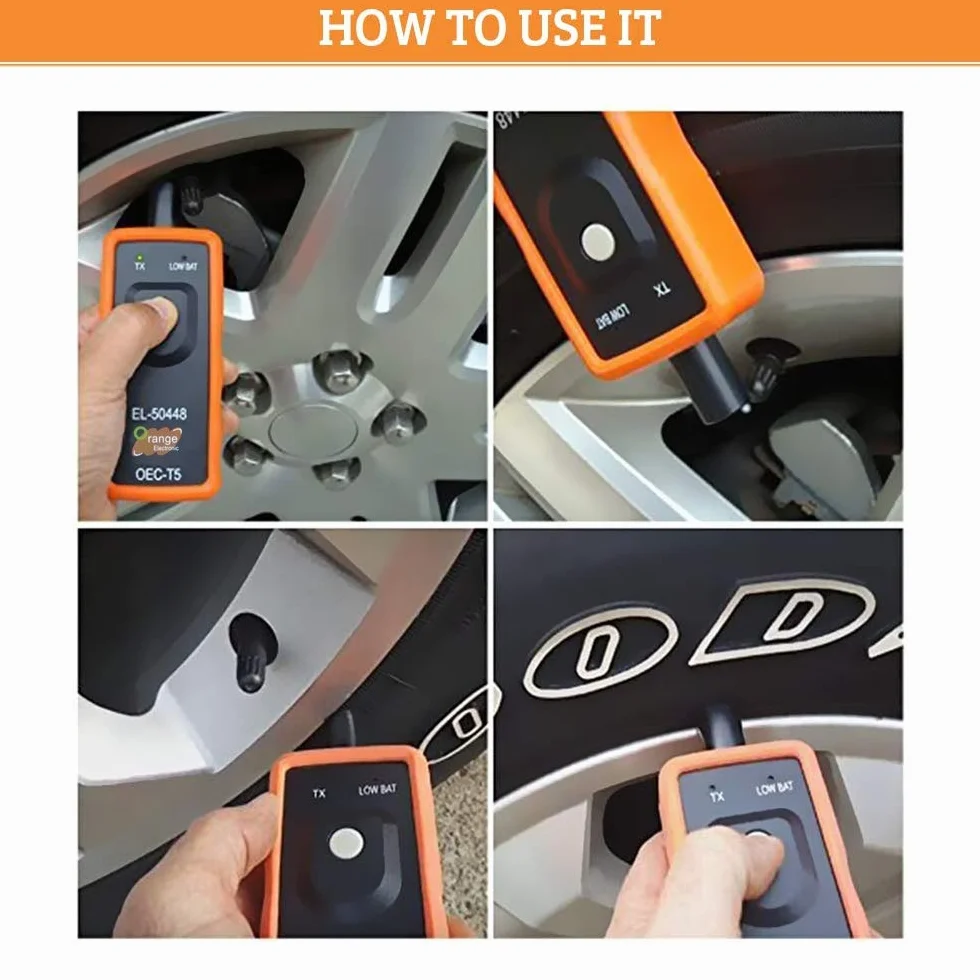EL-50448 OEC-T5 TPMS Relearn Reset Tool GM, Narzędzia Aktywacyjne do Czujnik Układu Monitorowania Ciśnienia dla Opel
