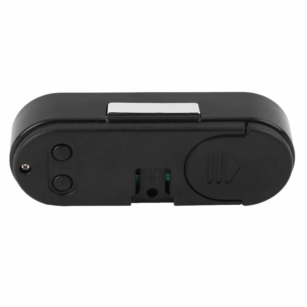 Zegar cyfrowy termometr woltomierz monitor,termometr samochodowy-Duokon 2 w 1 wnętrze samochodu Mini elektroniczny zegarek LED cyfrowy zegar termometr woltomierz;