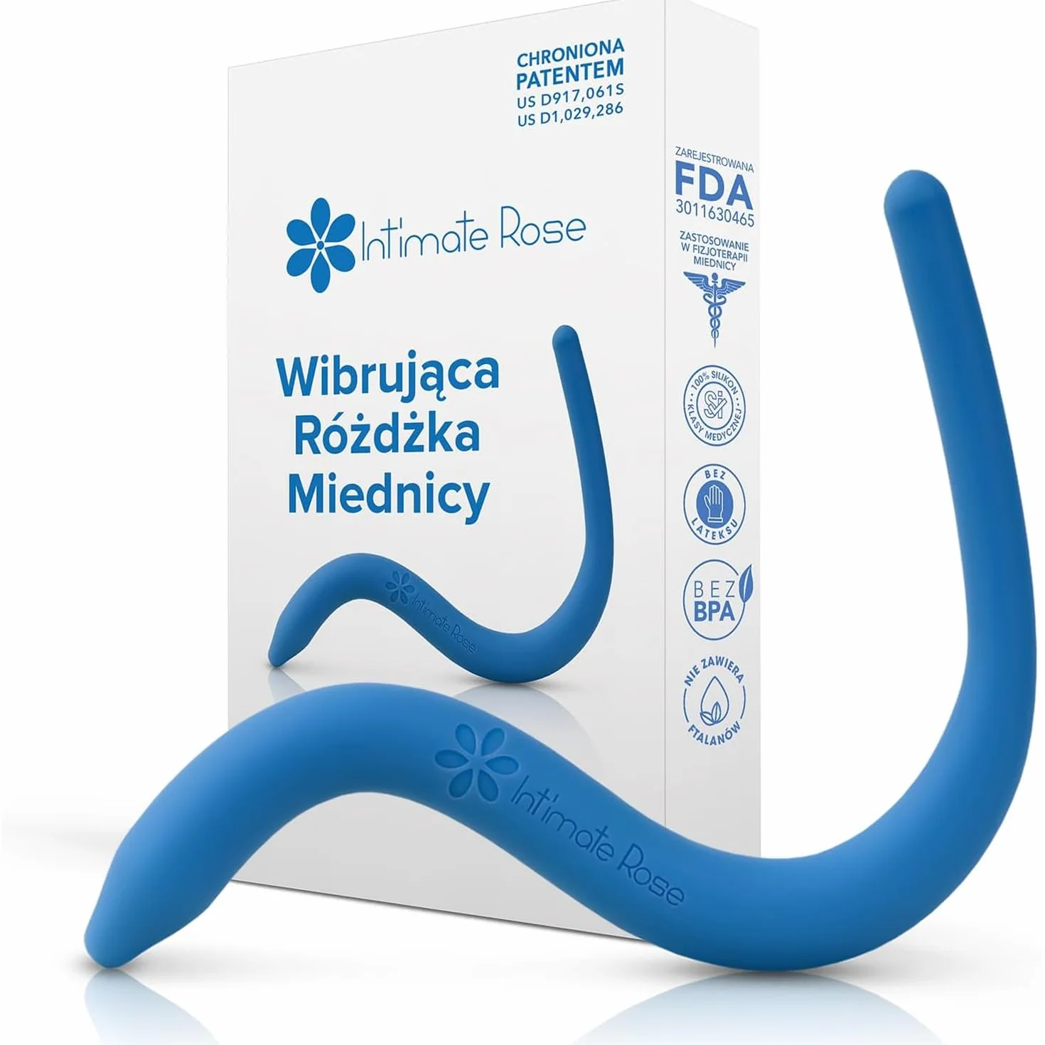 Intimate Rose Punkt spustowy ró?d?ki miednicy dla mi??ni dna miednicy - m??czy?ni i kobiety - fizjoterapia miednicy