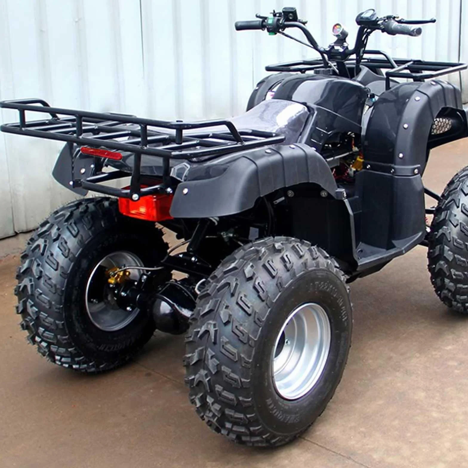 evermotor 100 mm Mini reflektor motocyklowy z długim uchwytem T, 2 sztuki, E4 e-sprawdzony, czerwony tylny odblaskowy reflektor z efektem kota dla skutera, ATV, rowerka, hulajnożki