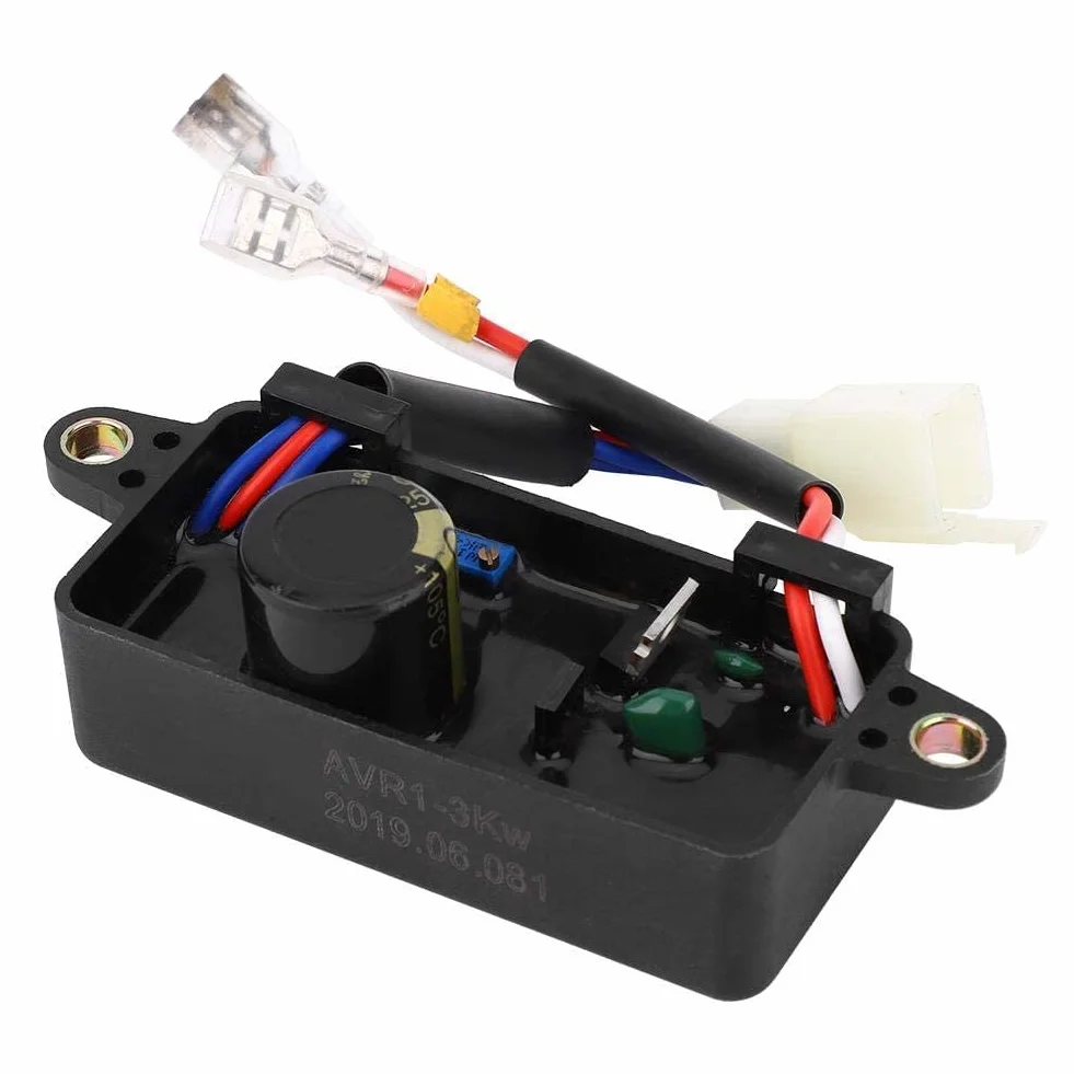 Regulator napięcia generatora, 2,8KW AVR Automatyczny jednofazowy prostownik Stabilizator części zamienne do generatora AVR