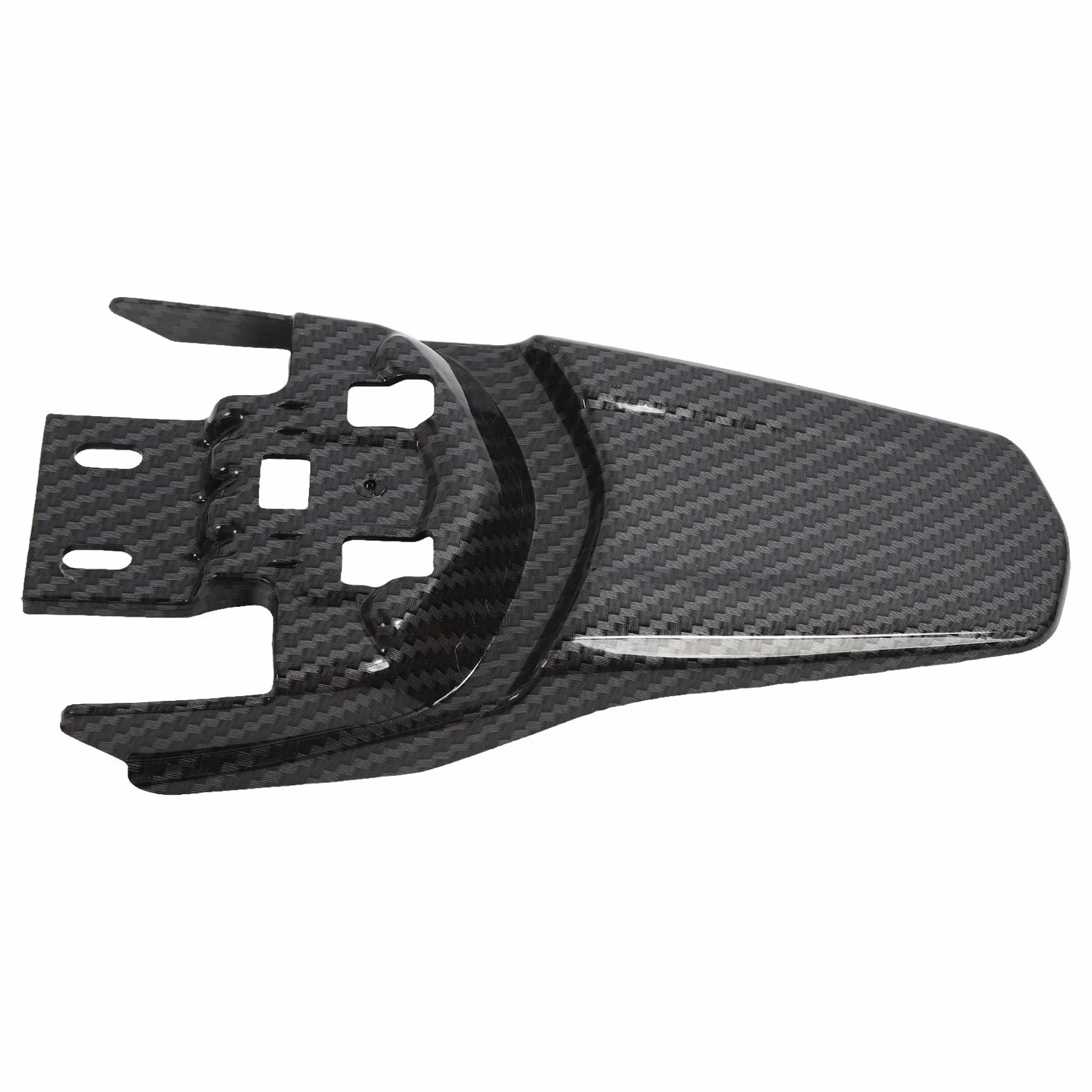 Błotnik Tylny Motocykla ABS Ochraniacz Tylnego Błotnika Ochronny Wzór z Włókna Węglowego Solidny Zamiennik Tylnego Błotnika dla SurRon Light Bee X S
