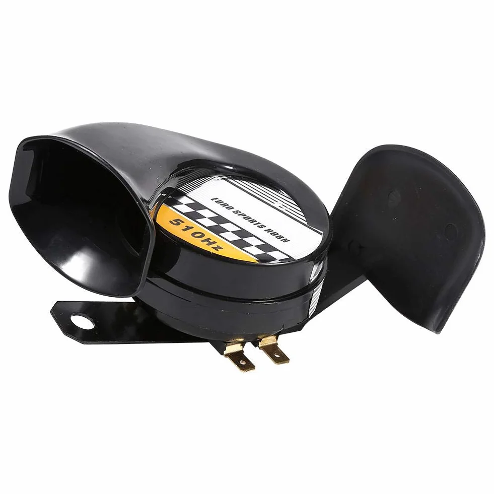 Klakson motocyklowy ślimak Potężny 115 DB 510 Hz 12 V Syrena Horn Głośnik Mocny Wodoodporny do Samochodu Skutera Samochodowego