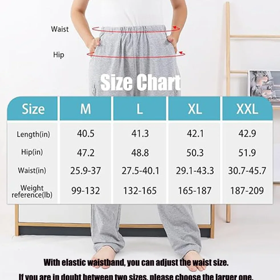 Spodnie Z Workiem Na Nogę Do Cewnika, Na Nietrzymanie Moczu, Nefrostomii, Unisex, Szary, Rozmiar L
