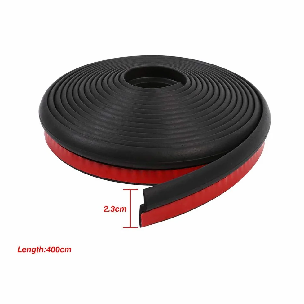 Z 4M uniwersalny samochód ciężarówka drzwi samochodowych listwa uszczelniająca do drzwi samochodowych osłona krawędzi gumowa uszczelka Hollow Weather Strip Rubber Draft Seal Strip