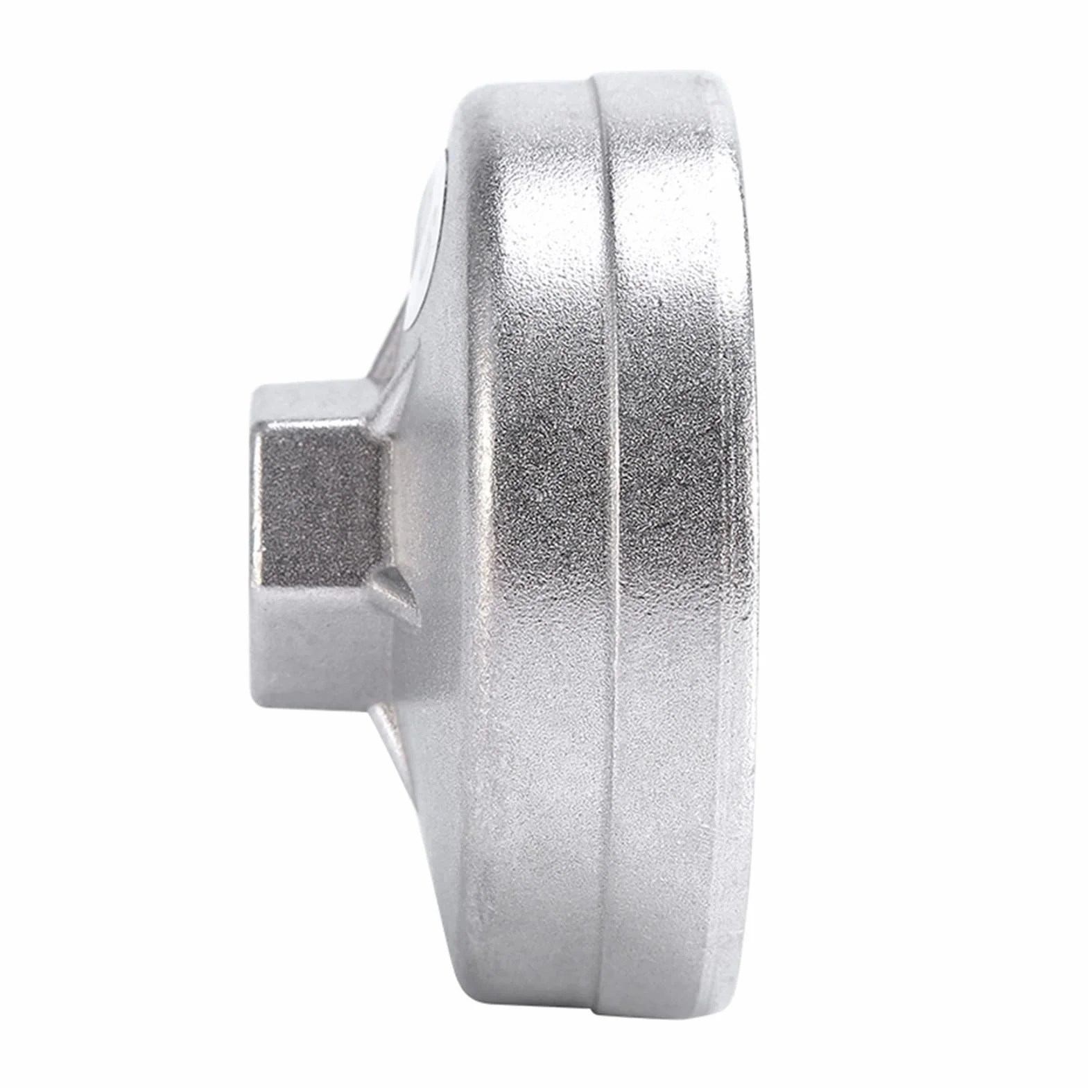Tbest 74mm 14-ostrzowy Aluminiowy Klucz do Filtra Narzędzie do Usuwania Nasadek Premium Trwałe Akcesoria do Naprawy Samochodów do Pojazdów Kolor Srebrny 1 Sztuka