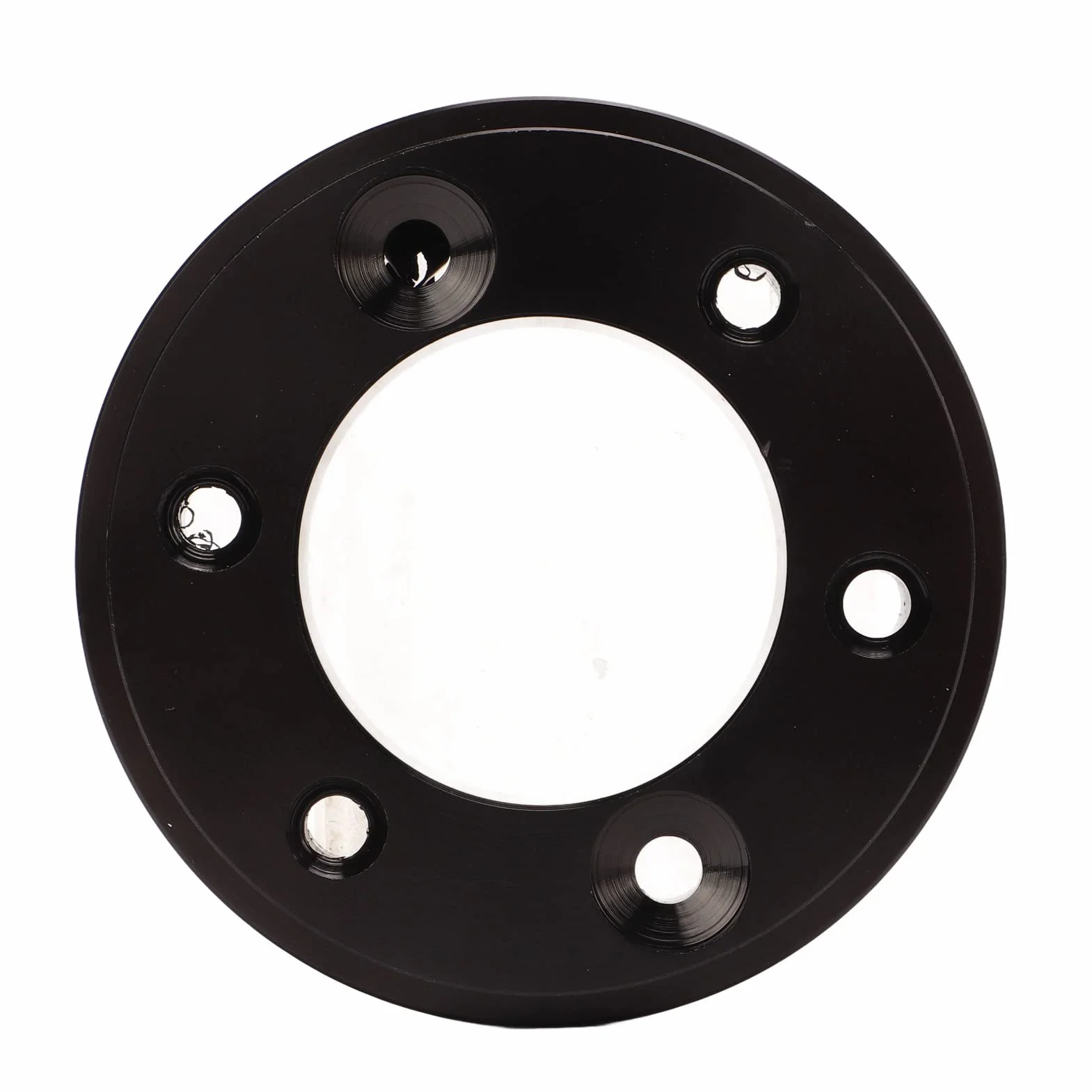 Adapter Piasty Kierownicy 70 Mm, Adapter Kierownicy ze Stopu Aluminium z 6 śrubami i 2 Kluczami Sześciokątnymi Montaż Samochodu CNC do G25 G27 G29 G920 13 14 Cali, Zestaw Szybkiego