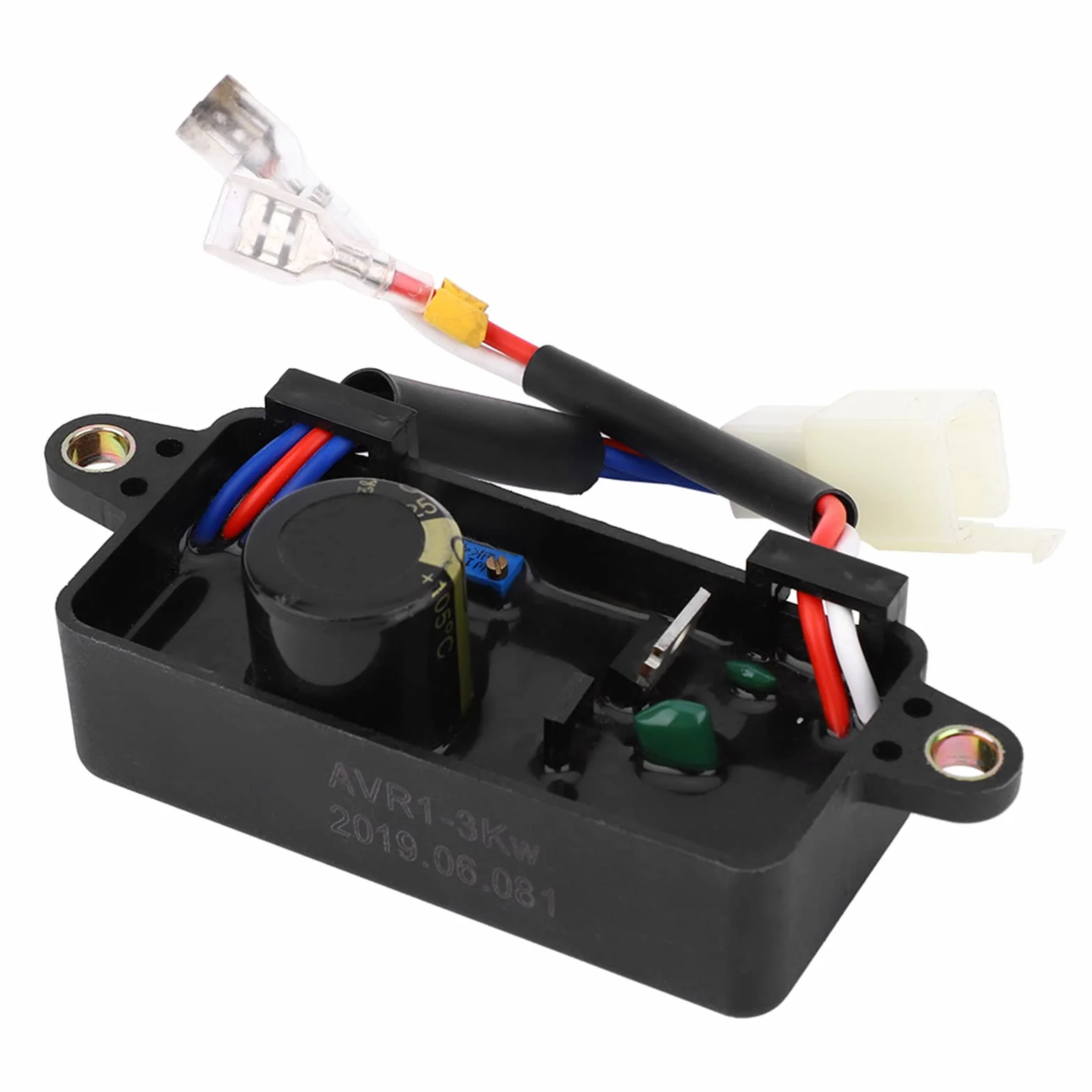 2.8KW Generator Jednofazowy, Regulator Napięcia Stabilizator Części Zamiennych Regulator, Automatyczny Prostownik AVR Jednofazowy Prostownik Części, Odpowiedni do Generatorów 1-3KW