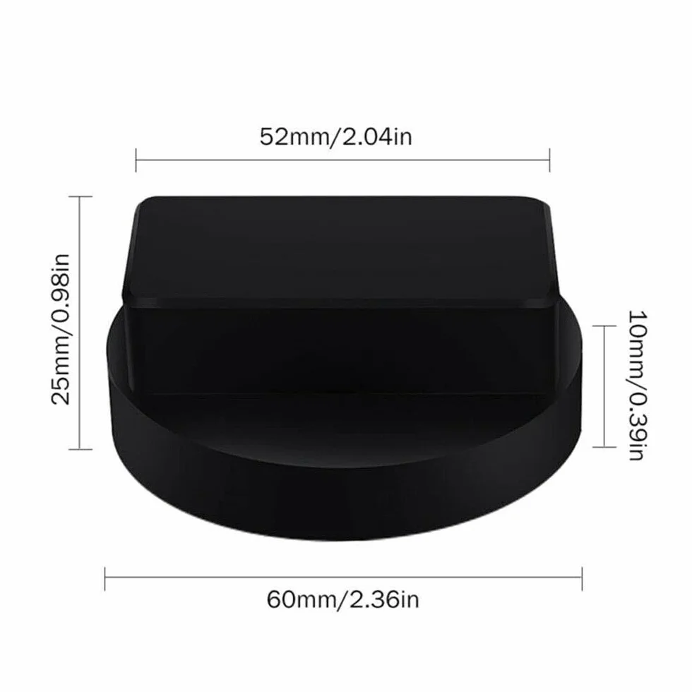 Nikou Podnośnik podnośnika samochodowego - adapter podnośnika podnośnika samochodowego ulepszona rama szyny podłogowej wsparcie gumowa podkładka adapter do M-ercedes-Benz