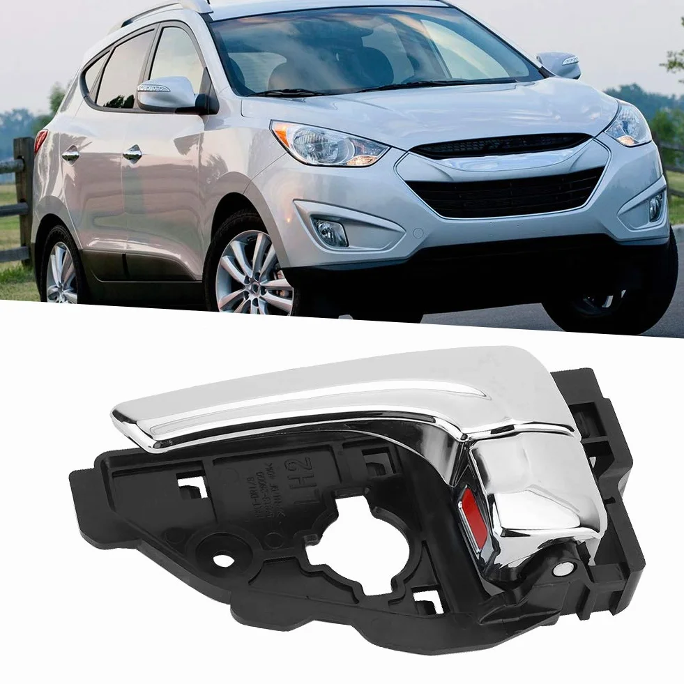 1 sztuk klamki do drzwi Car Styling lewy jasny kolor wewnętrzne klamki do drzwi wewnętrznych dla ix35 10-14