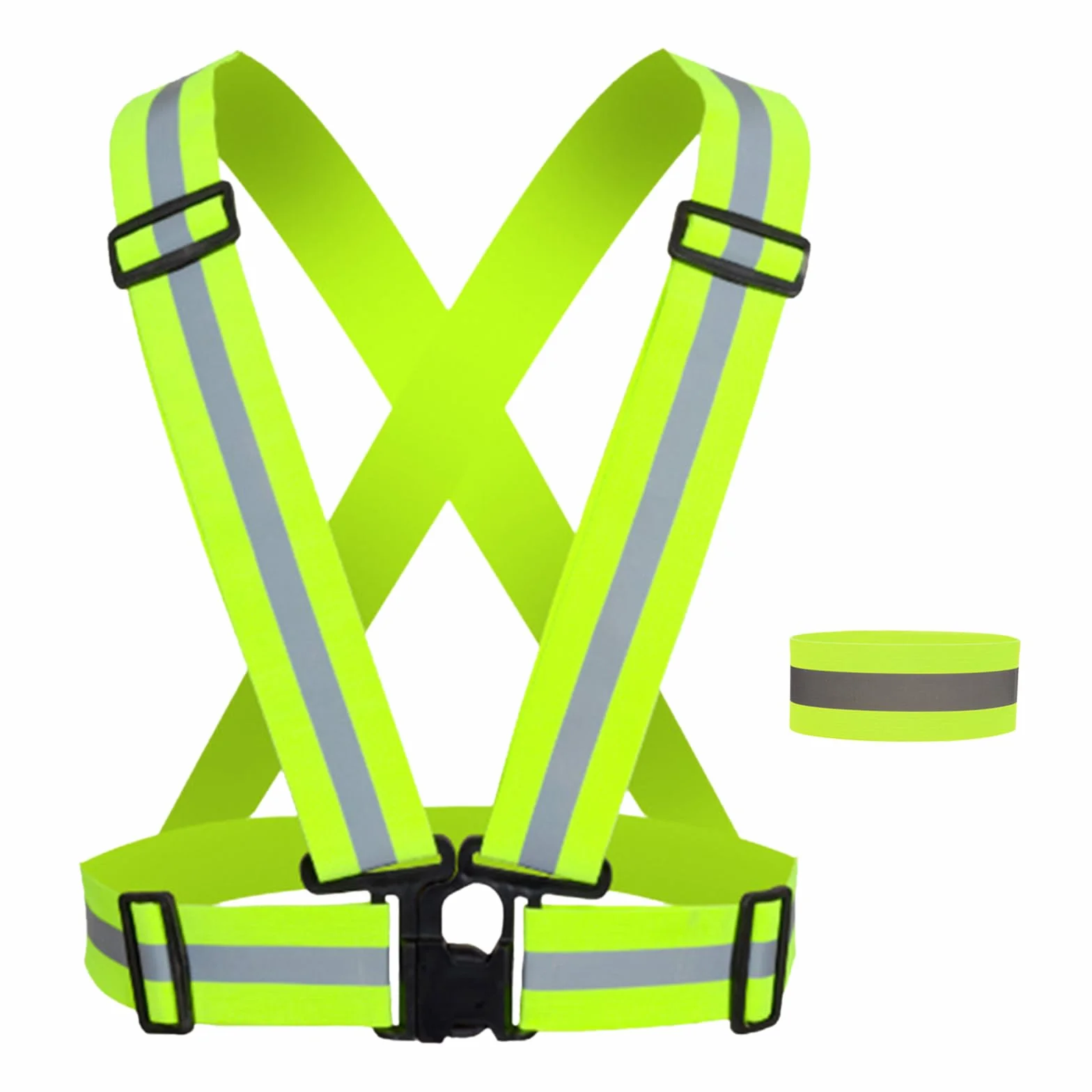 Kamizelka ostrzegawcza dla dzieci i dorosłych, kamizelka ostrzegawcza do biegania, High-Vis, odblaskowa kamizelka ostrzegawcza, do biegania, jazdy na rowerze, wędrówek, jazdy na motocyklu w