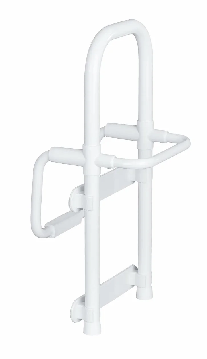 WENKO szyna bezpieczeństwa do wanny Secura regulowana 120 kg aluminium 23 x 52,5 x 24,5 cm biała