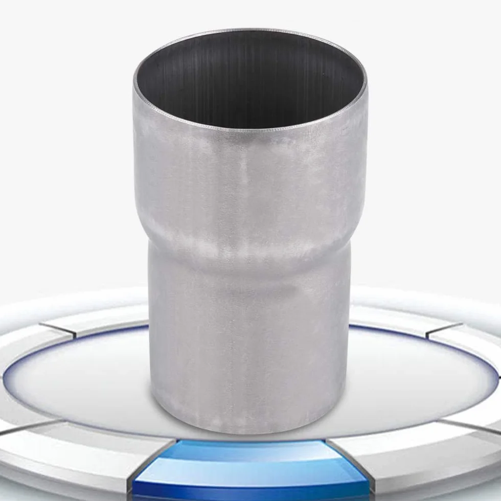 Reduktor wydechu, 51mm do 60mm Adapter rury wydechowej motocykla Redukcja tłumika Złącze ze stali nierdzewnej