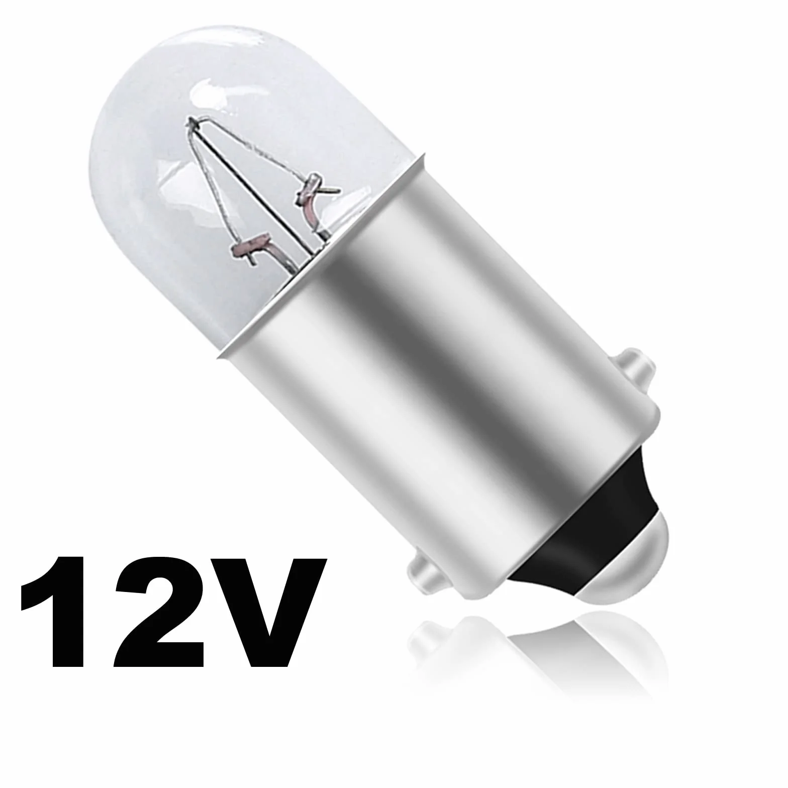 LIGHTWORLD24 10x T4W BA9s lampa postojowa lampa samochodowa 12V 4W gruszki światła parkingowe oświetlenie wnętrza oświetlenie wnętrza lampka sygnalizacyjna
