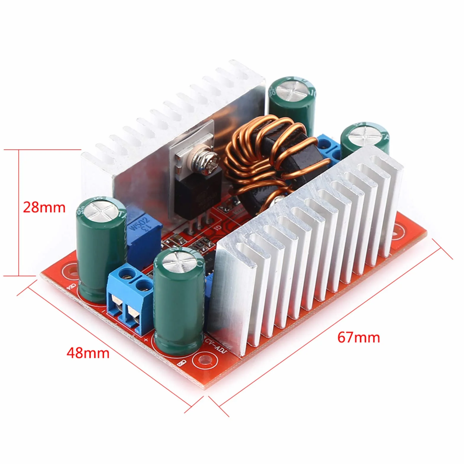 1 szt. Boost Modul 400W DC-DC Aufw? rtswandler Konstantstrom Treiber Power LED Modul