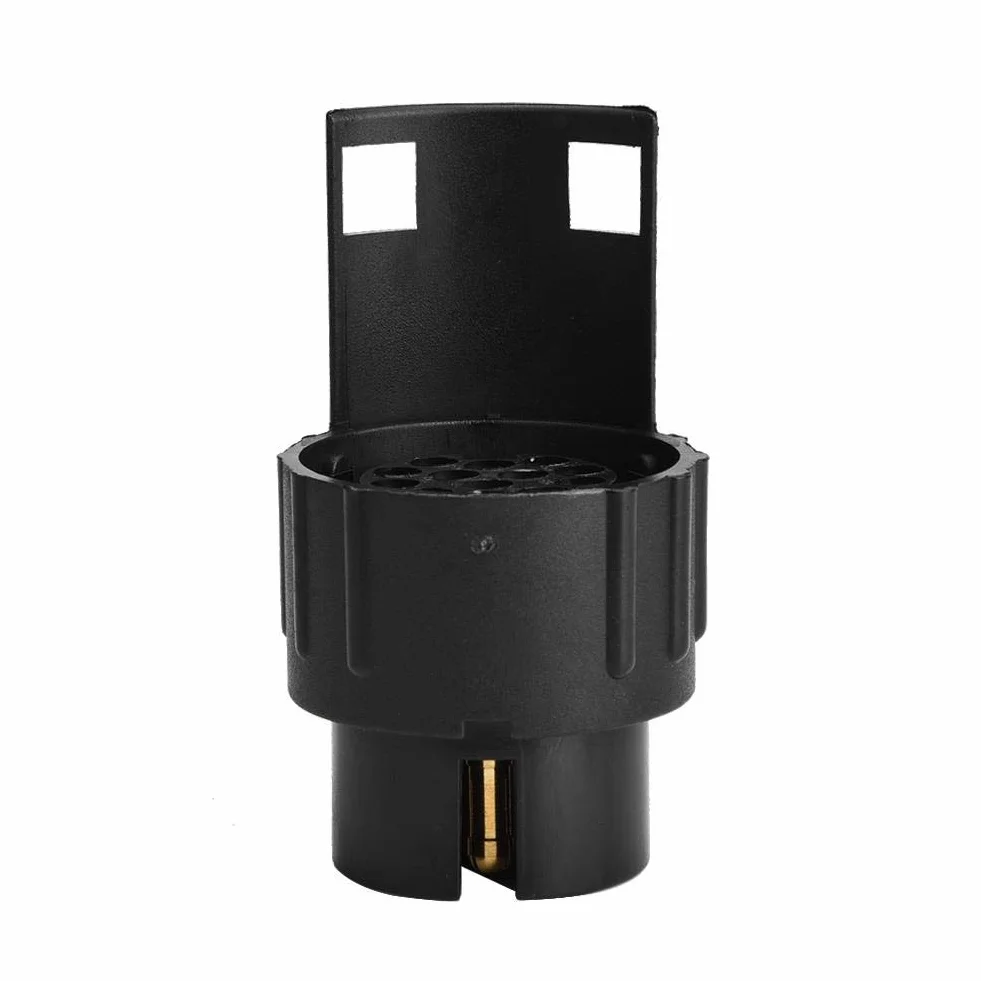 Trailer Plug adapter, 12 V 7 pinów do 13 pinów N & S Trailer Socket Adapter wtyczka konwerter przyłącze do przyczepy kempingowej