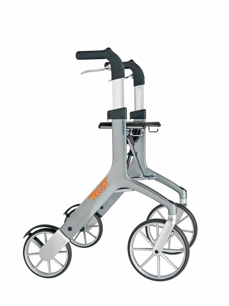 Trust Care Let's Fly Outdoor Rollator Szary
