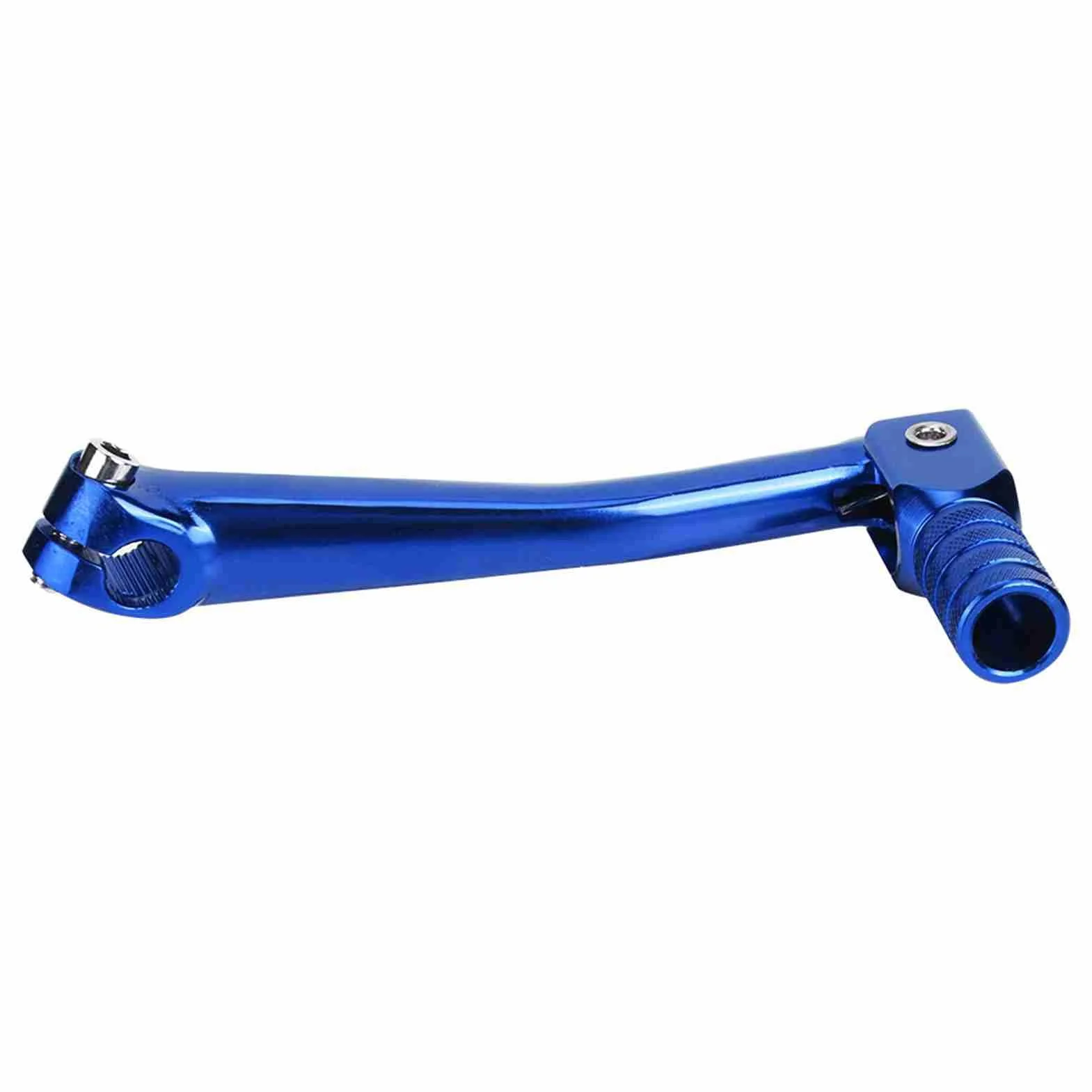 Motocykl Kickstart, Uniwersalna Dźwignia Zmiany Biegów Motocykla Złota, Inne, Akcesoria do Modyfikacji Motocykli Dźwignia Zmiany Biegów ze Stopu Aluminium Cnc (czerwona) (BLUE)
