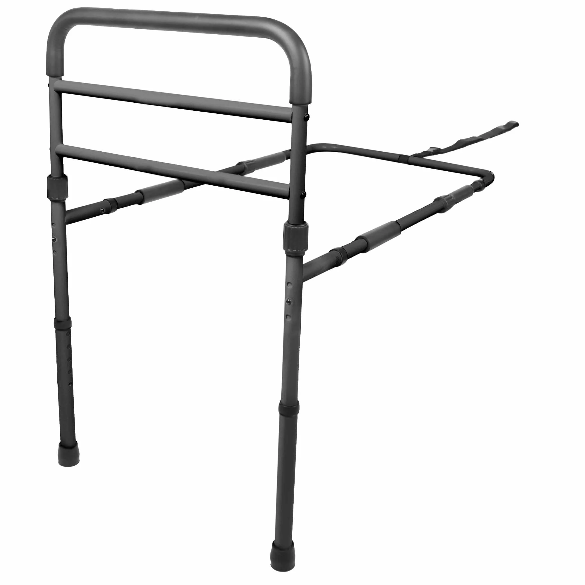 PEPE Mobility Poręcz łóżka regulowana wysokość 26-41 cm barierka czarna