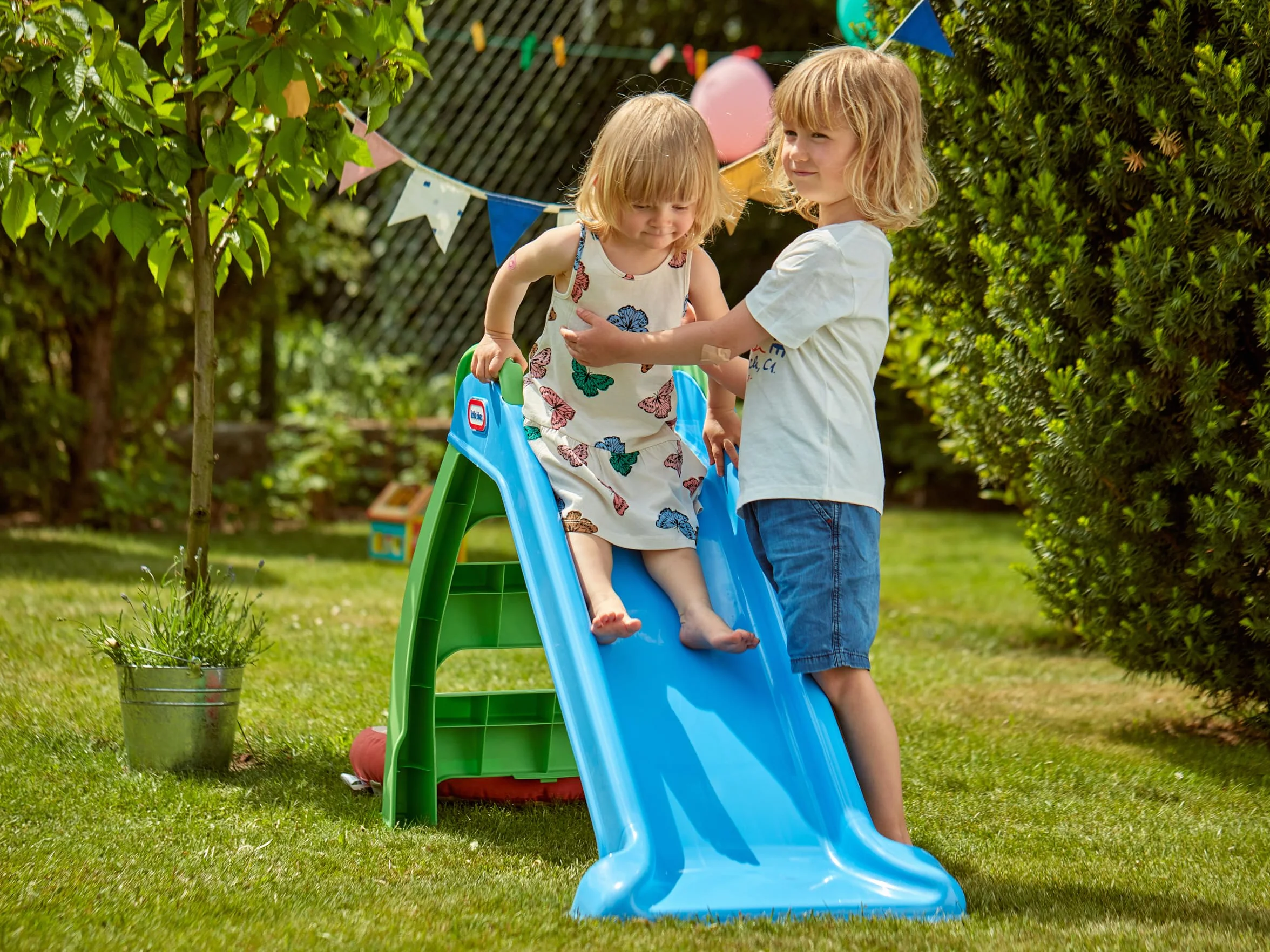 Little Tikes First Slide Green/Blue