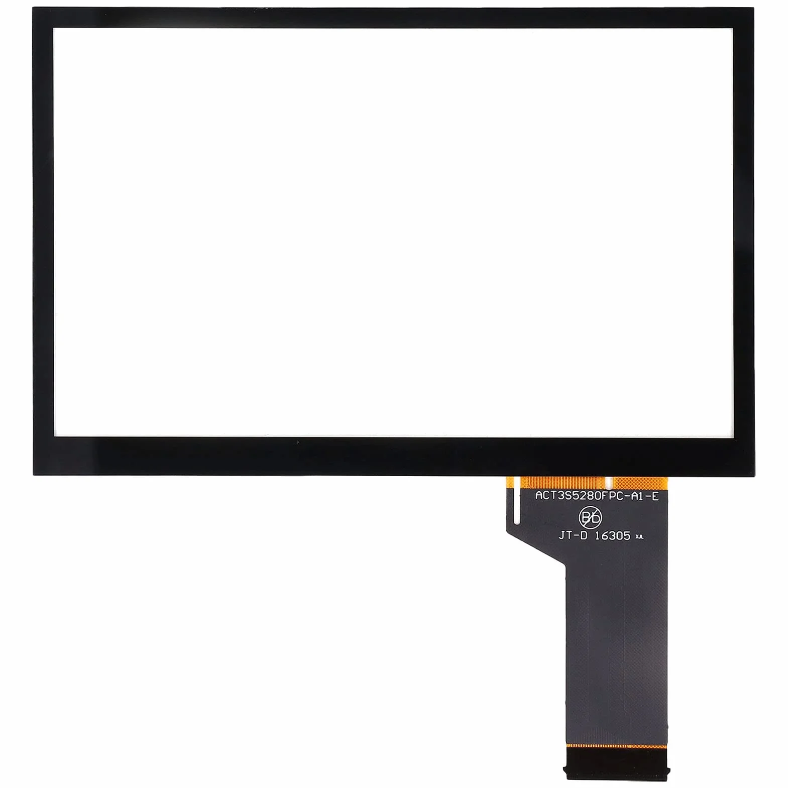 Ekran Dotykowy Nawigacji dla MIB, Samochodowy Ekran Dotykowy LCD Digitizer CD DVD Wymiana Ekranu Dotykowego, TDO WVGA0633F00039, TDO WVGA0633F00045