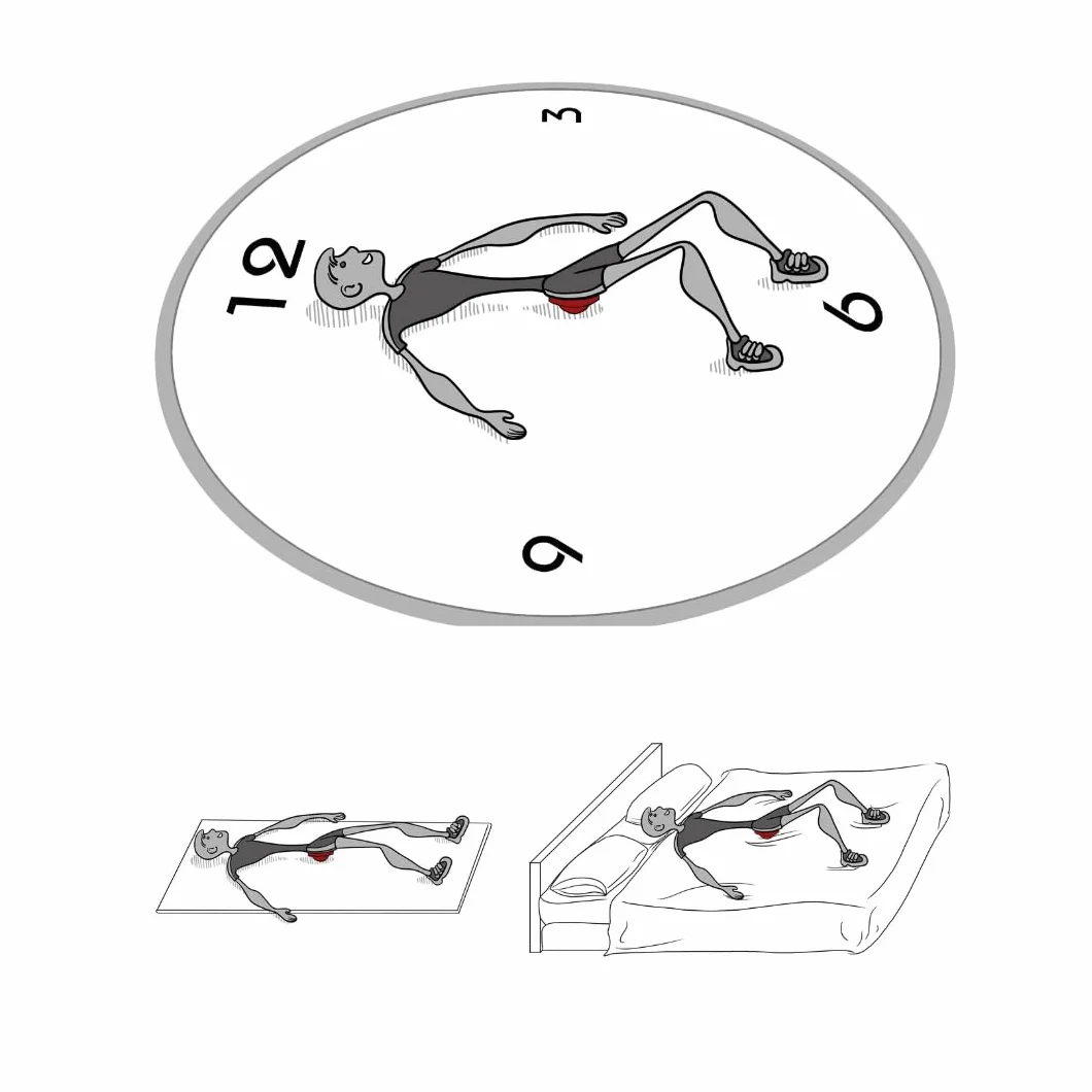 Pelvic Clock® Urządzenie do ćwiczeń do przewlekłej ulgi w bólu bioder i dolnej części pleców