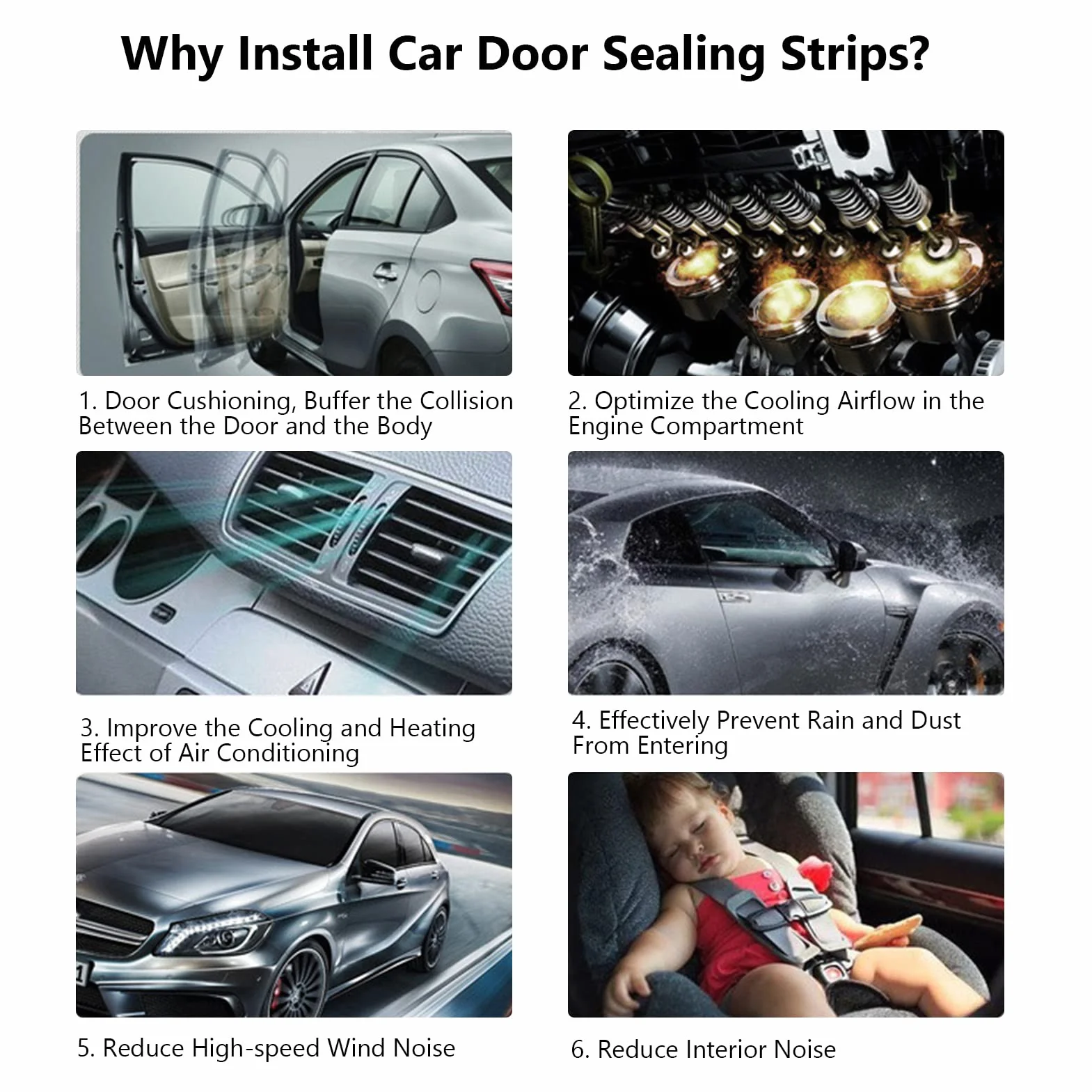 Universal Car Truck Motor Door Window Rubber Seal Hollow Weather Strip for Car Window Door dźwiękoszczelny silnik pokrywa Z kształt 4M