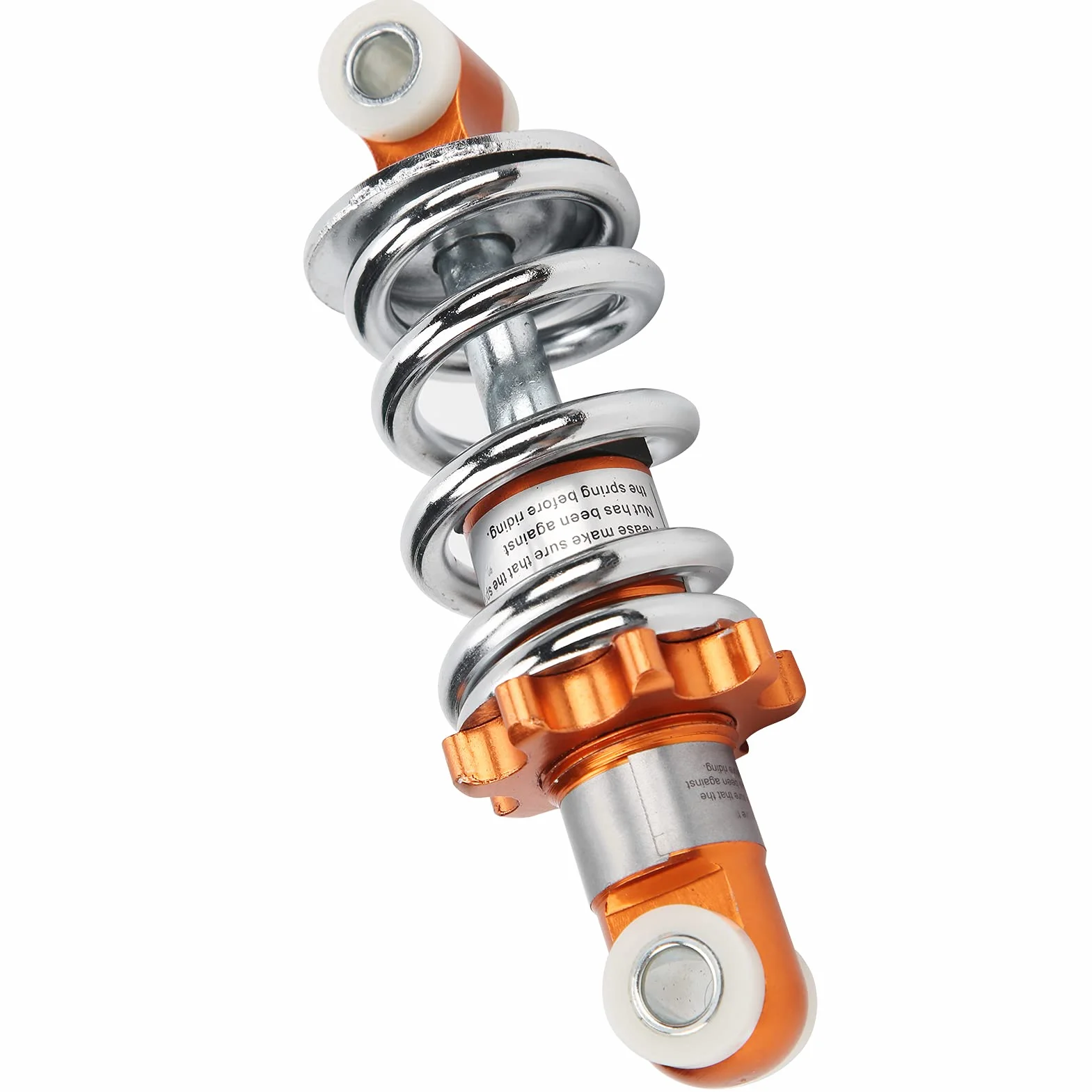 Amortyzator, Sprężyna amortyzująca motocykla 400 funtów do sprężyny ze stali nierdzewnej ze stopu aluminium mini skuter skok otwór 125 mm