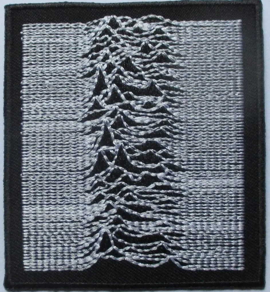 Naszywka Joy Division kieszeń na dysk 7,5 cm naprasowana Fan Rock Roll
