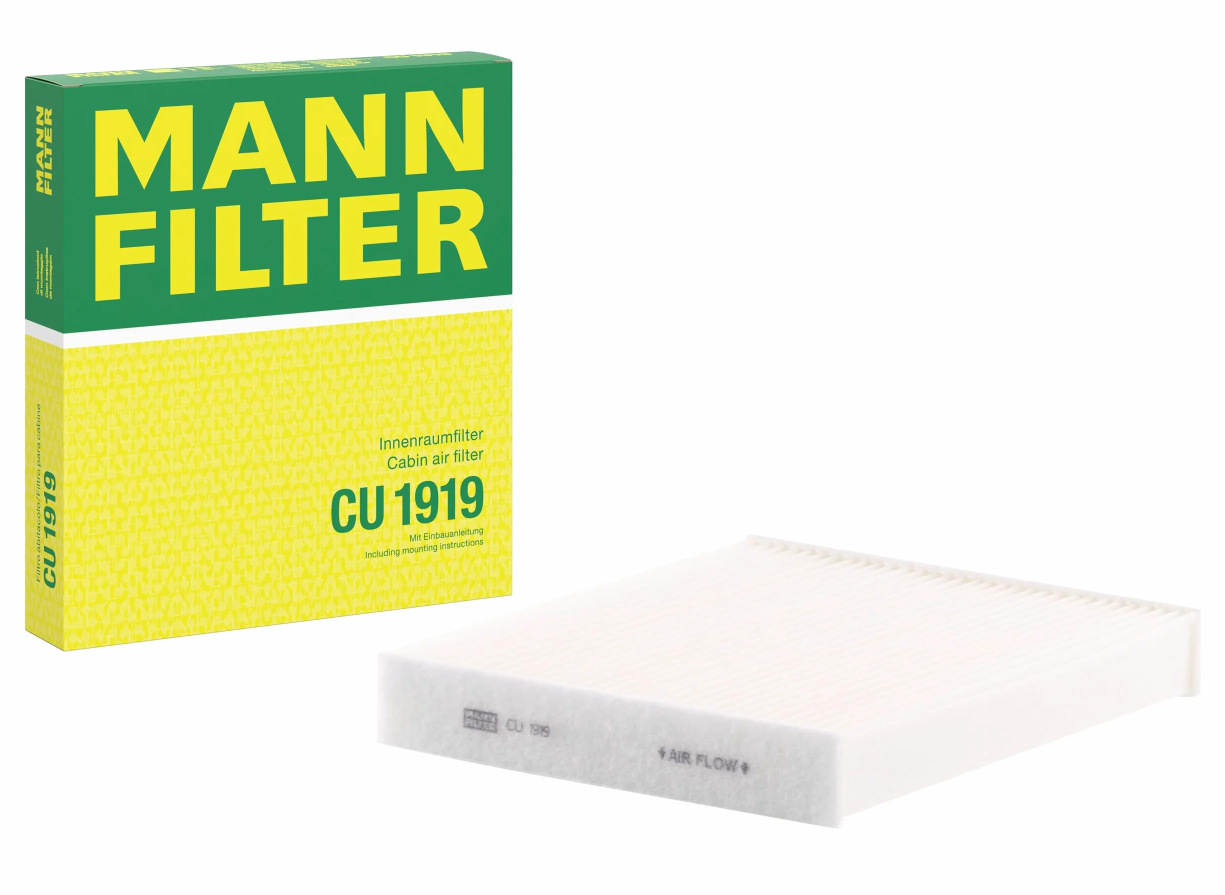 MANN-FILTER CU 1919 Filtr powietrza kabinowego - SAMOCHODY OSOBOWE + DOSTAWCZE