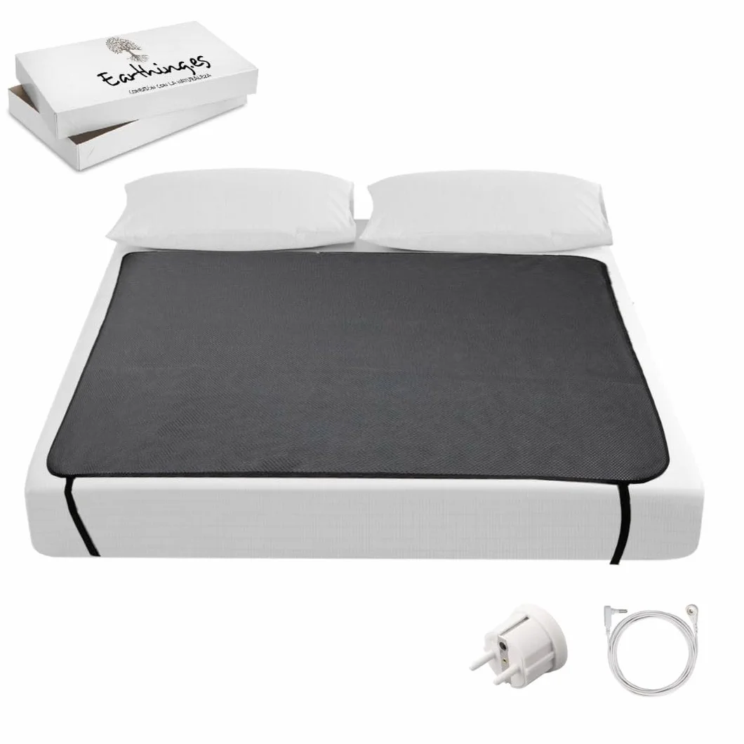Mata na łóżko przewodząca PU XL 137 x 185 cm z adapterem EU