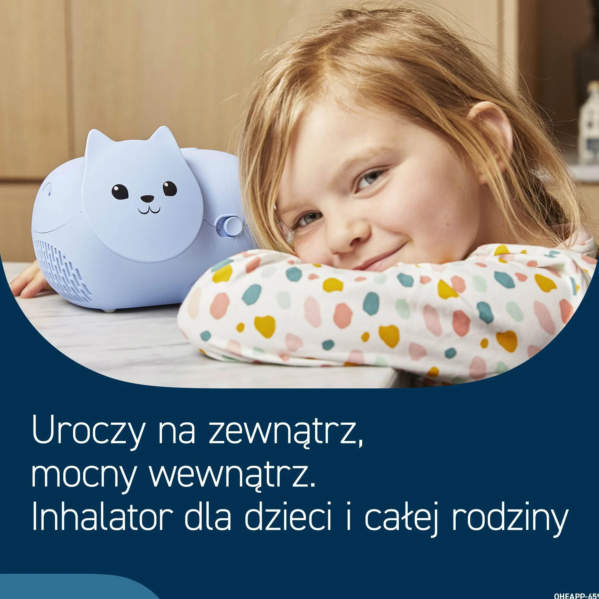 Omron NE-C303K-KDEO Nebulizator Kompresorowy Niebieski