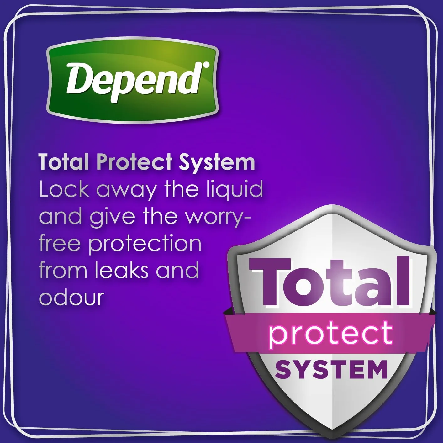 Depend Comfort Protect Bielizna na Nietrzymanie Moczu, S/M