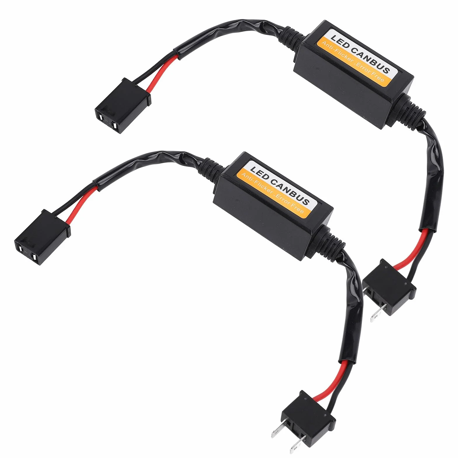 Dekoder LED Błędu Canbus H7, Funkcja Anti Flicker Plug and Play dla Reflektorów LED, Wiązka Wodna dla Wszystkich H7