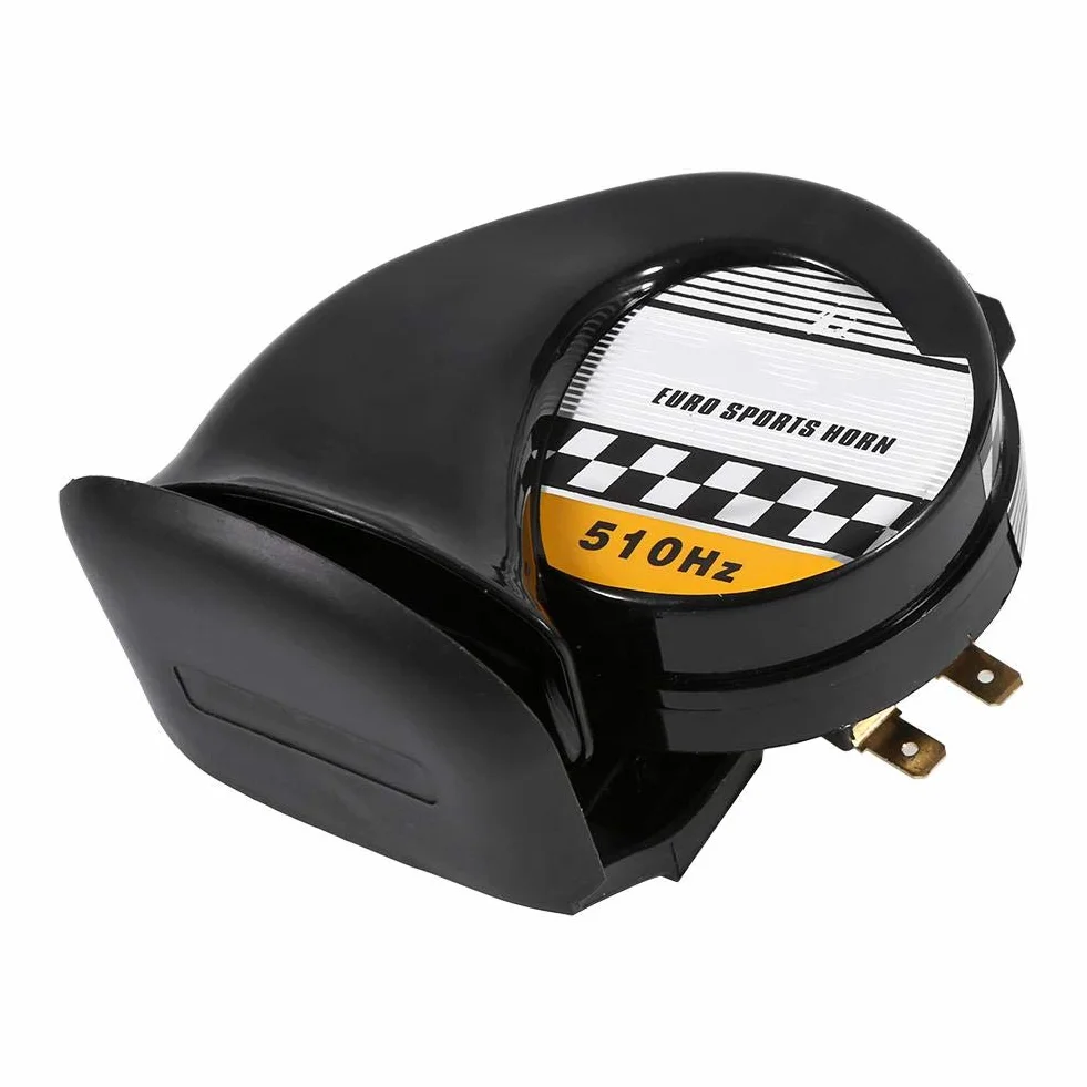 Klakson motocyklowy ślimak Potężny 115 DB 510 Hz 12 V Syrena Horn Głośnik Mocny Wodoodporny do Samochodu Skutera Samochodowego