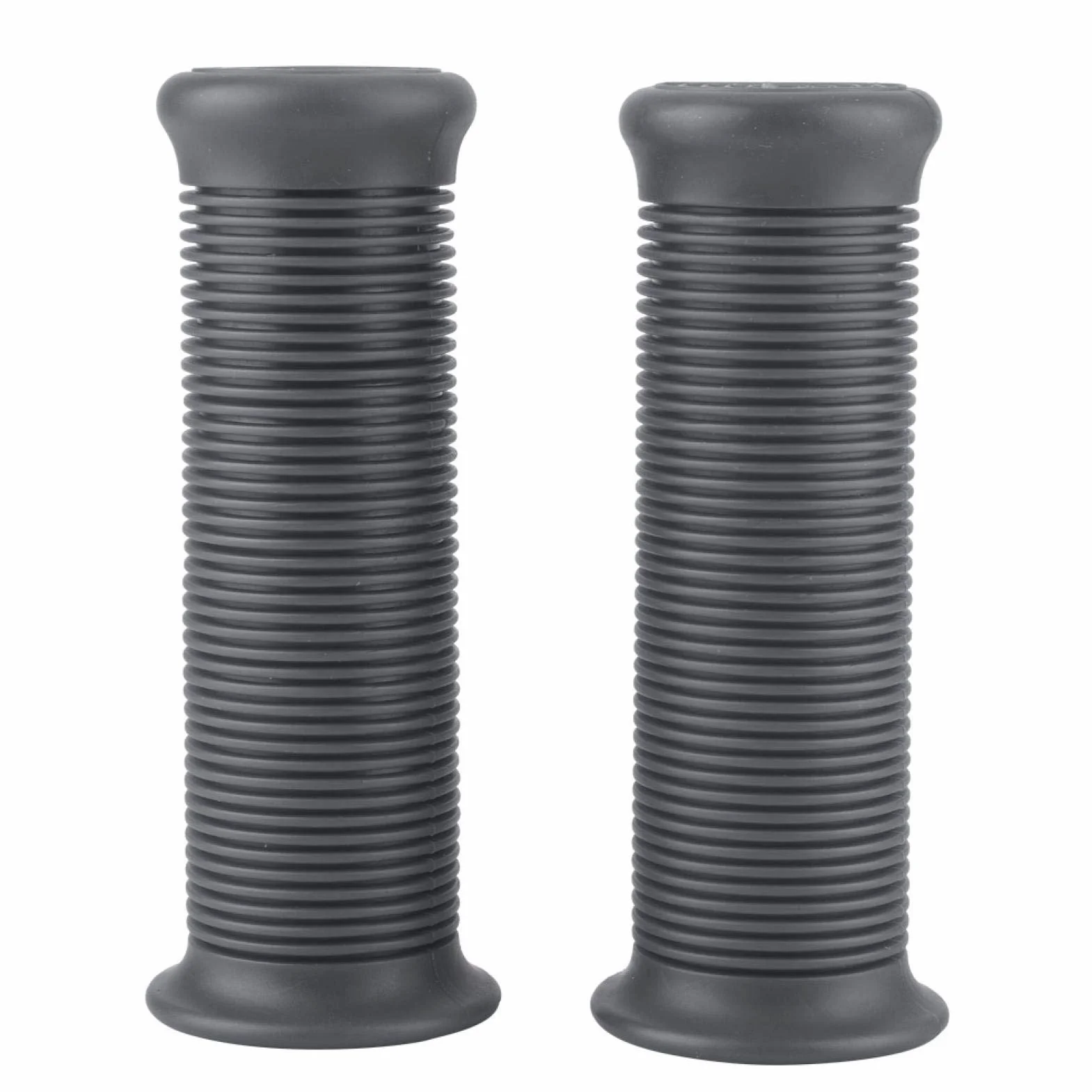Uchwyty motocyklowe, Akozon 2 szt. 1 cal 25mm Uniwersalny motocyklowy uchwyt do kierownicy z TPU (ciemnoszary)