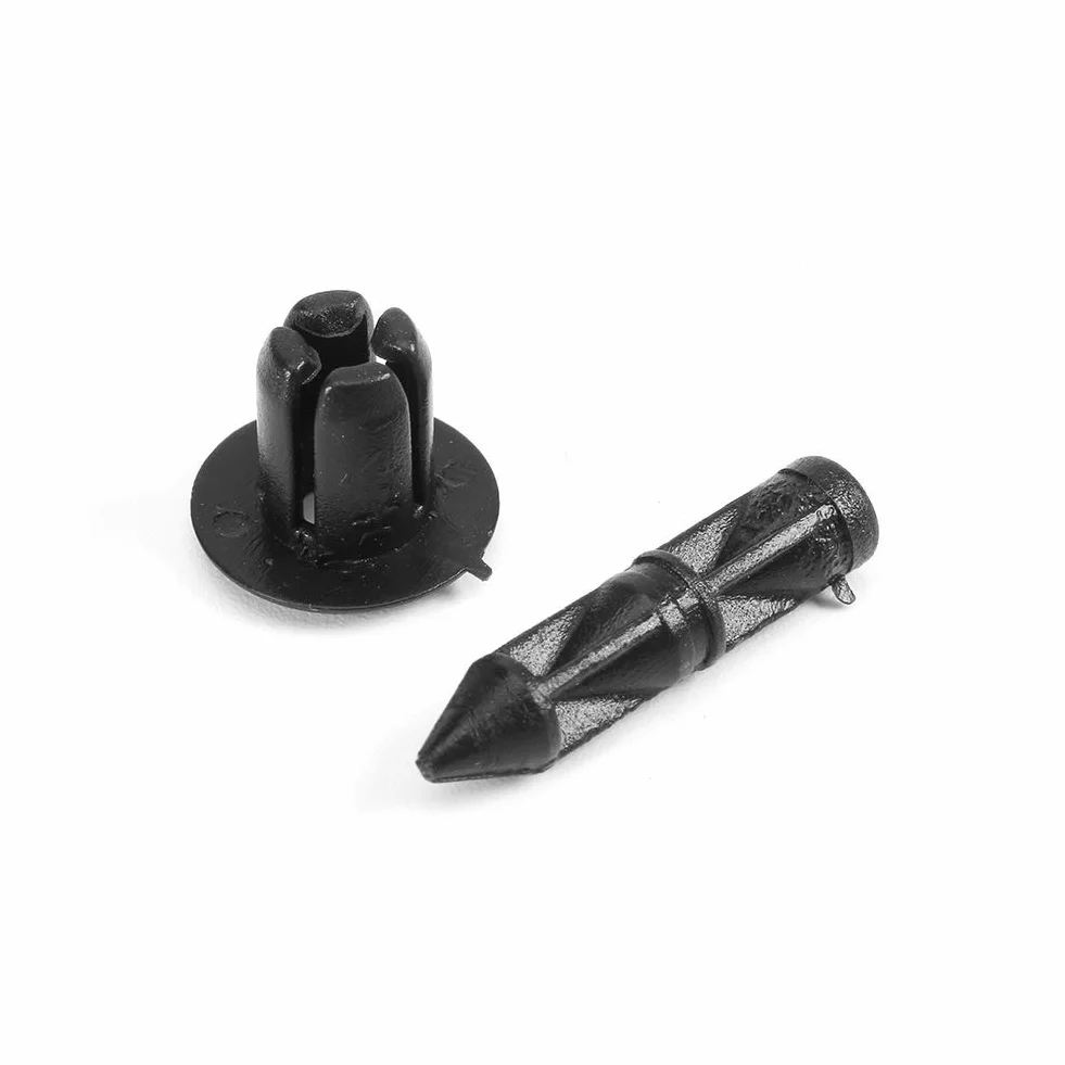 Car-Styling 6 mm plastikowe nity zaciski mocujące do owiewek motocyklowych 100 szt.