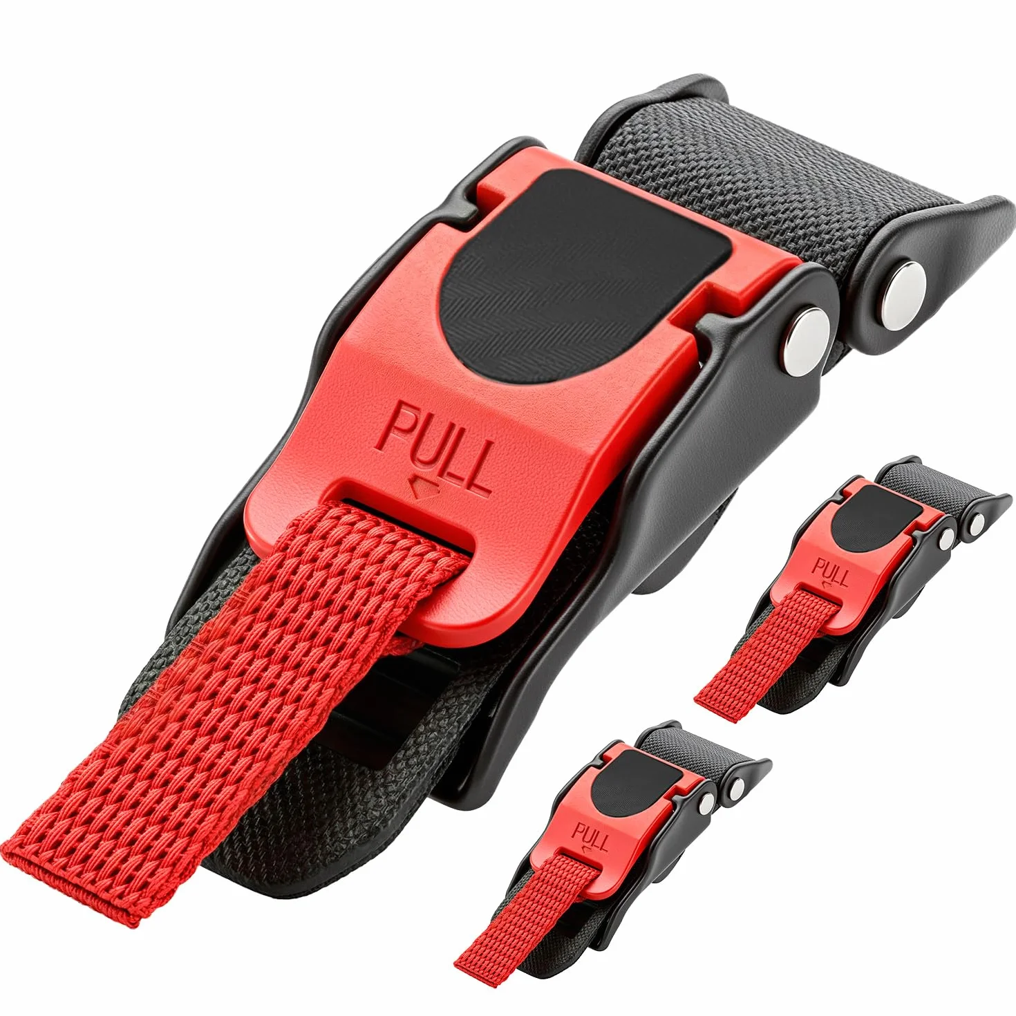 QWORK® 3 sztuki uniwersalne zapięcia do kasku rowerowego z szybkim uwalnianiem