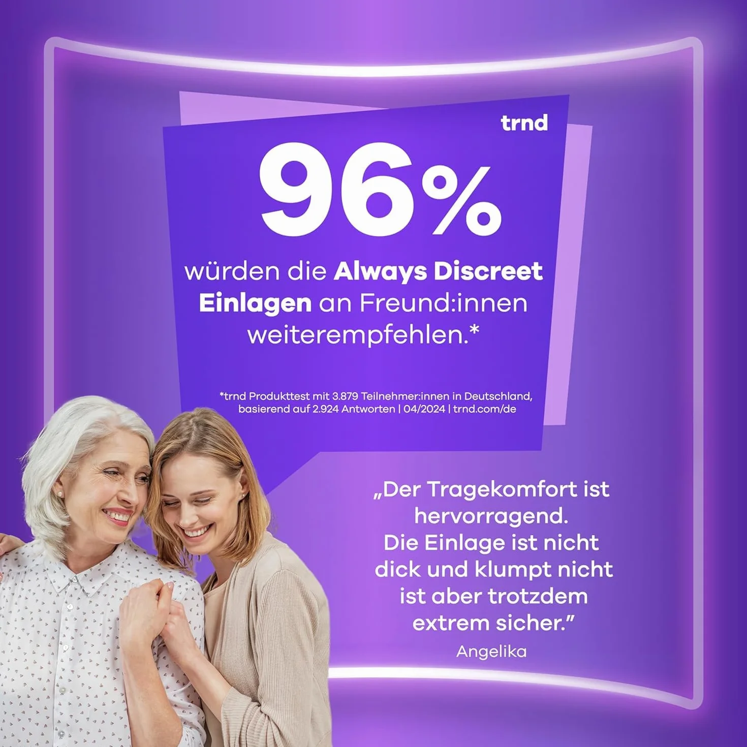 Always Discreet Podpaski, 48 sztuk
