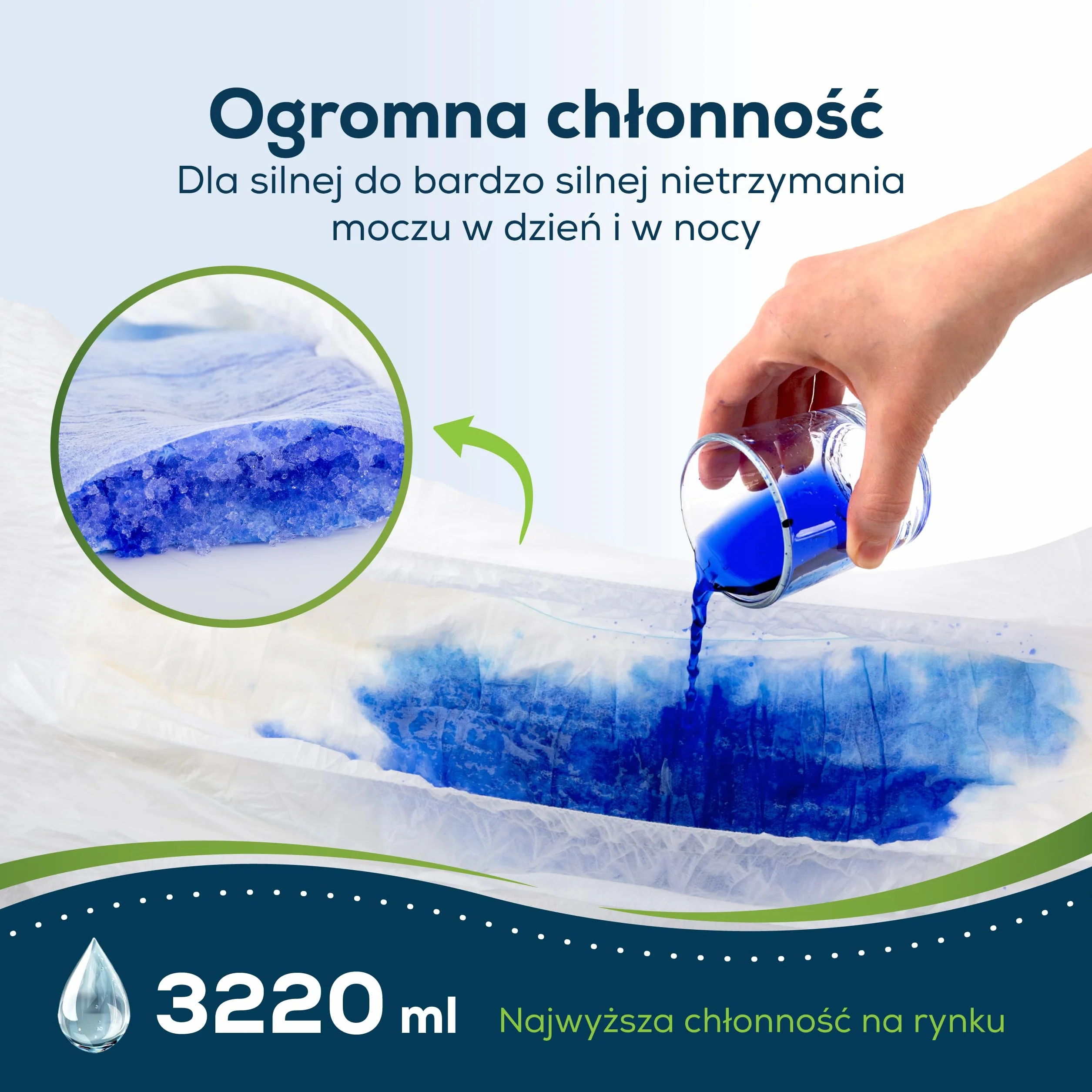 Sensalou Pieluchy dla dorosłych rozmiar XL 22 szt. chłonne spodnie ochronne na dzień i noc