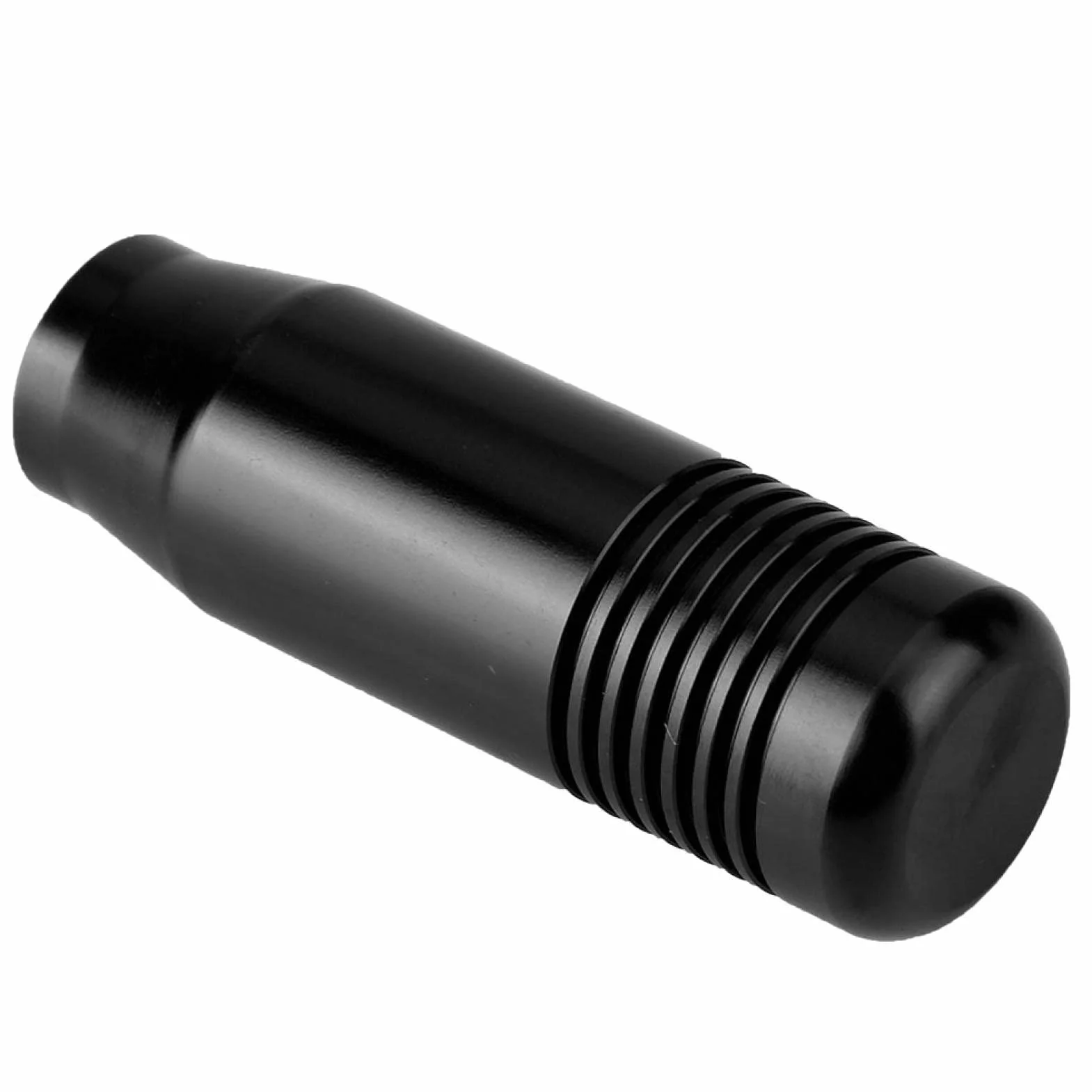 Gałka Zmiany Biegów, Ręczna Gałka Zmiany Biegów do Samochodu ze Stopu Aluminium Uchwyt Shifter Head 8.5cm Zamiennik dla Gałki Zmiany Biegów Versnellingspookknop Gałka Zmiany Biegów(czarny)