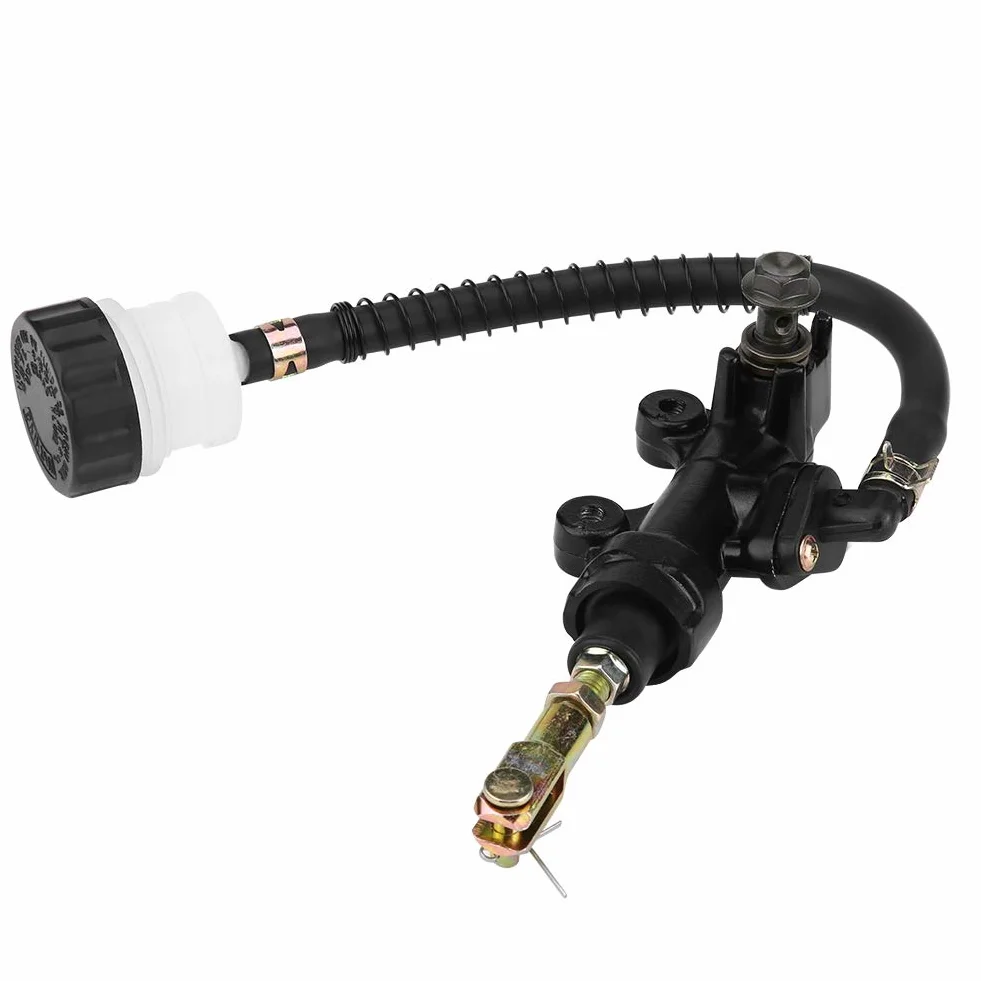 KIMISS Pompa hydrauliczna tylnego hamulca nożnego z zbiornikiem for SUZUKI GSXR 600 750 1000 1300 | Cylinder główny hamulca | Wysoka wydajność