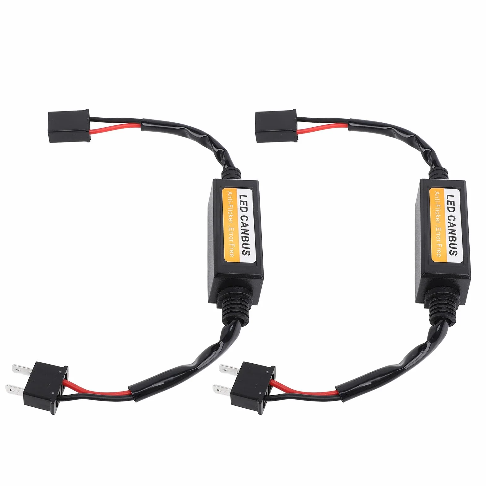 Dekoder LED Błędu Canbus H7, Funkcja Anti Flicker Plug and Play dla Reflektorów LED, Wiązka Wodna dla Wszystkich H7