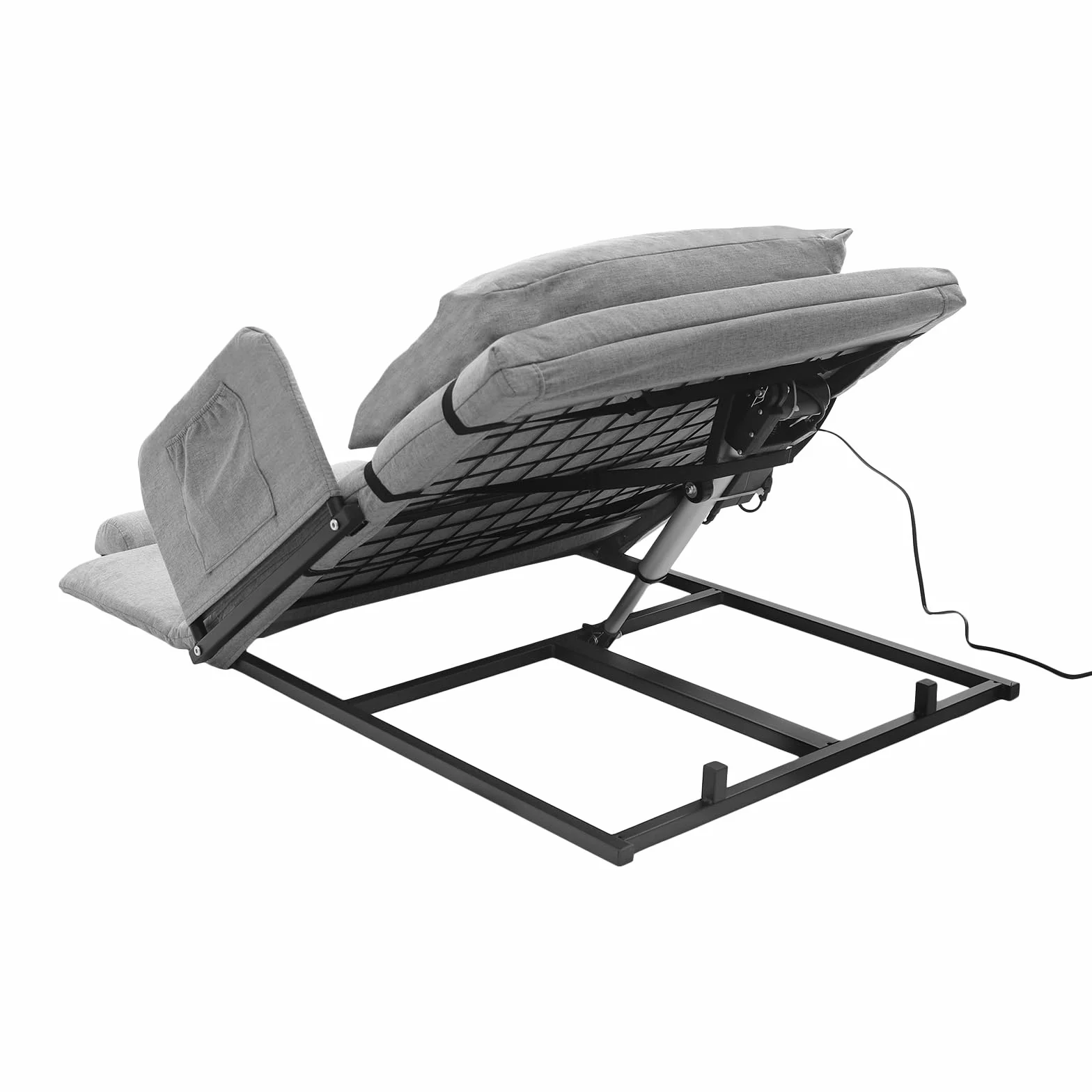 Elektrycznie regulowane oparcie łóżka z pilotem, 50 W, nośność 300 kg, podnoszone 2-80°