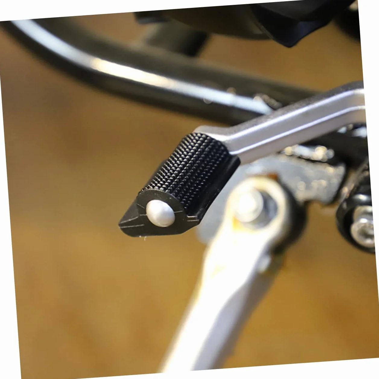 iplusmile Osłona Dźwigni Zmiany Biegów Motocykla Uniwersalna Gumowa Podkładka Dźwigni Zmiany Biegów - Design Easy Install Black