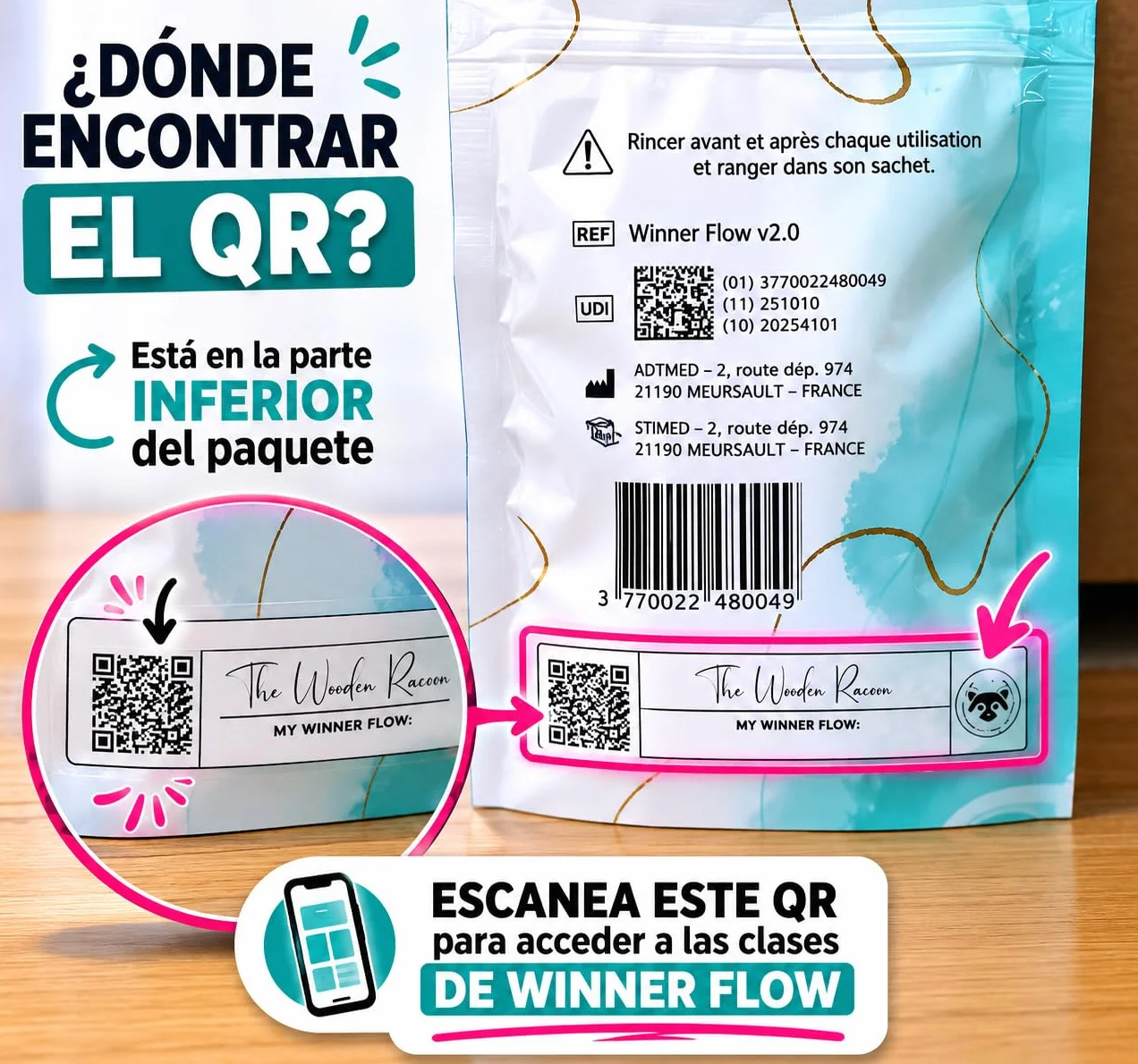 Winner Flow insuflator do kontroli oddechu z filmem objaśniającym i przewodnikiem