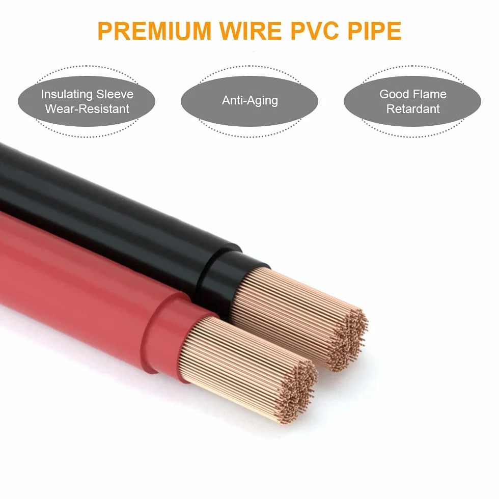 URAQT Kabel Zapalniczki Samochodowej, 12 V/24 V 17AWG Kabel Zapalniczki z 15A Bezpiecznikiem, Kabel Przedłużający do Gniazda Samochodowego (4.6M)