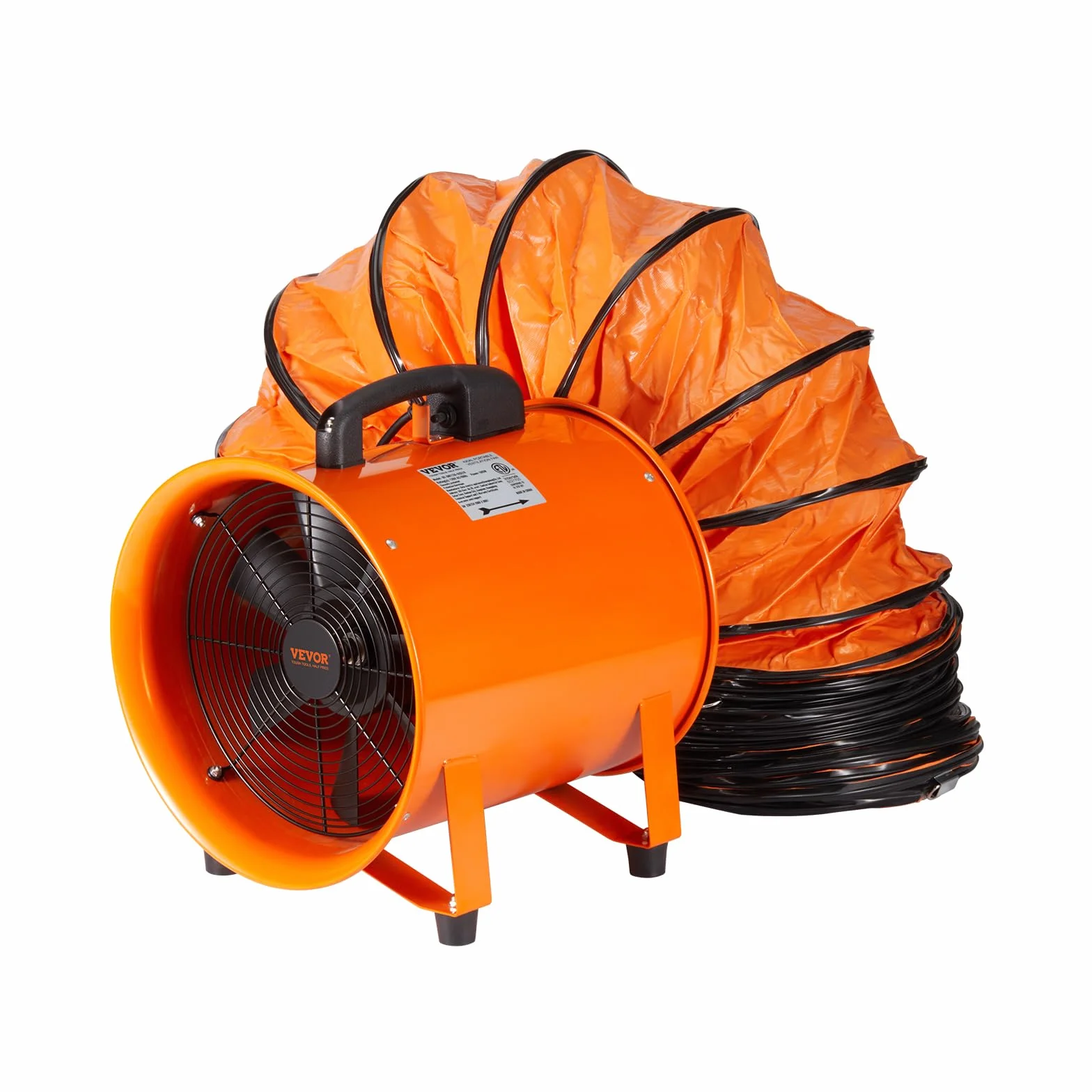 VEVOR wentylator wyciągowy przemysłowy 367 W 304,8 mm 5 m 4373 m3/h