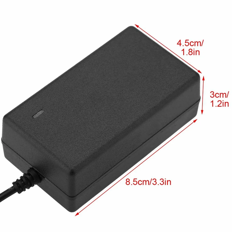 Amonida DC 12,6 V 2A Adapter do Zasilania energią elektryczną do Akumulatora Litowo-jonowego Sto Szeroko Stosowany w Reflektorach Samochody Zabawkowe Stabilność Samochodu i