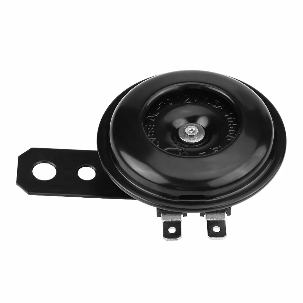 Róg motocyklowy, Fydun Universal Motorcycle Round Speaker Wodoodporny elektryczny róg do skutera Motorower Dirt Bike